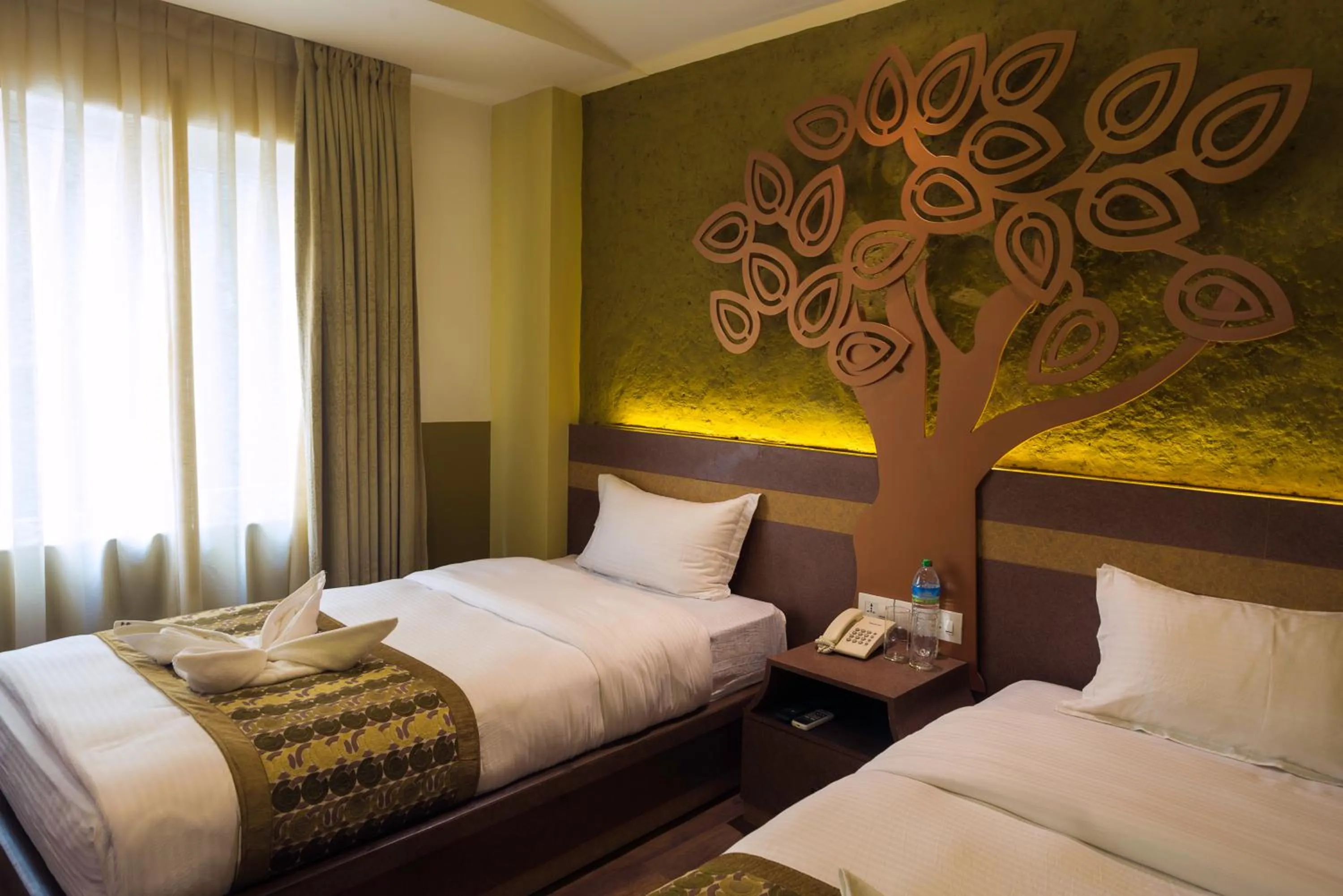 Bed in Bodhi Boutique Hotel