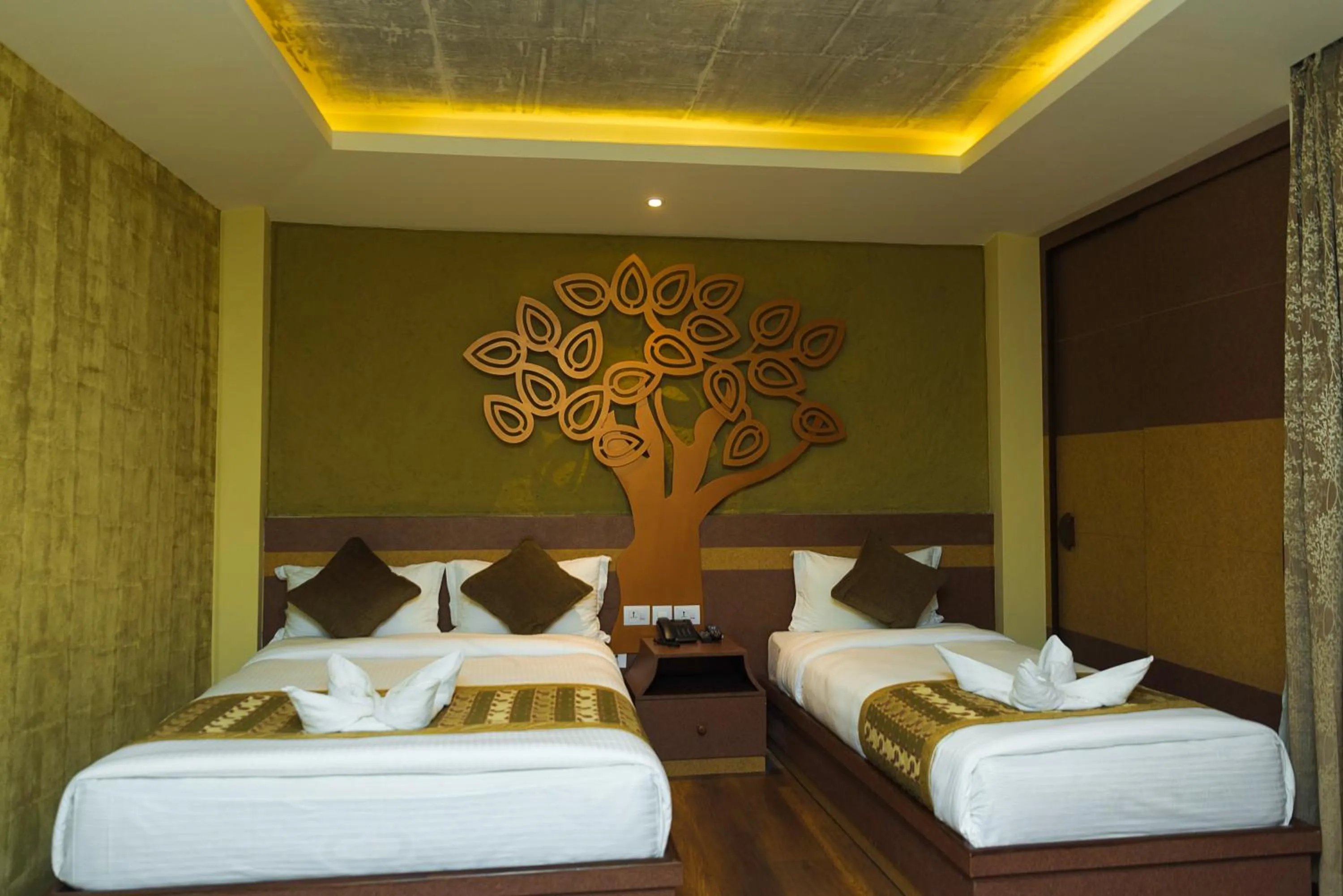 Bed in Bodhi Boutique Hotel