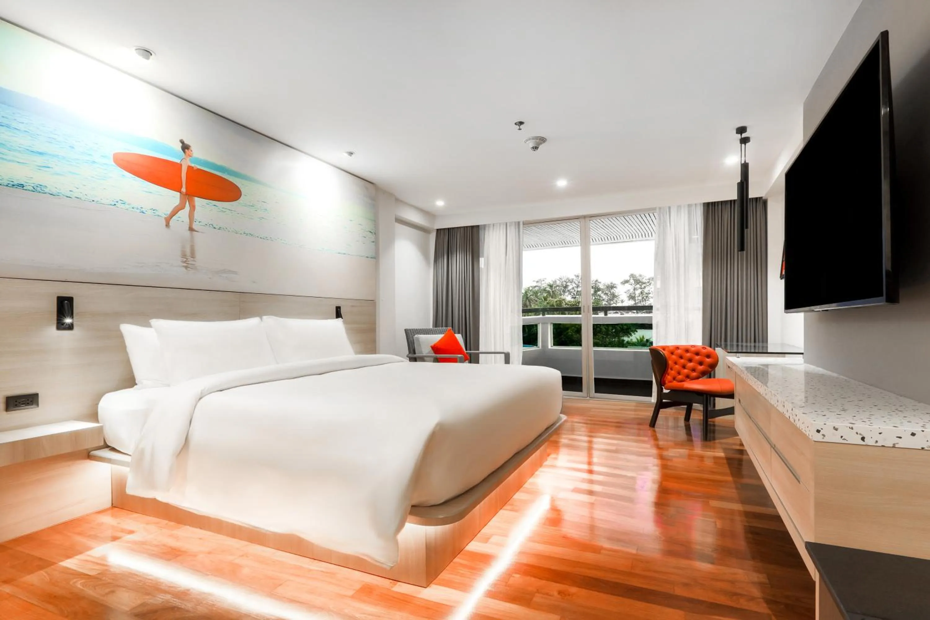 Bed in Radisson RED Phuket Patong Beach