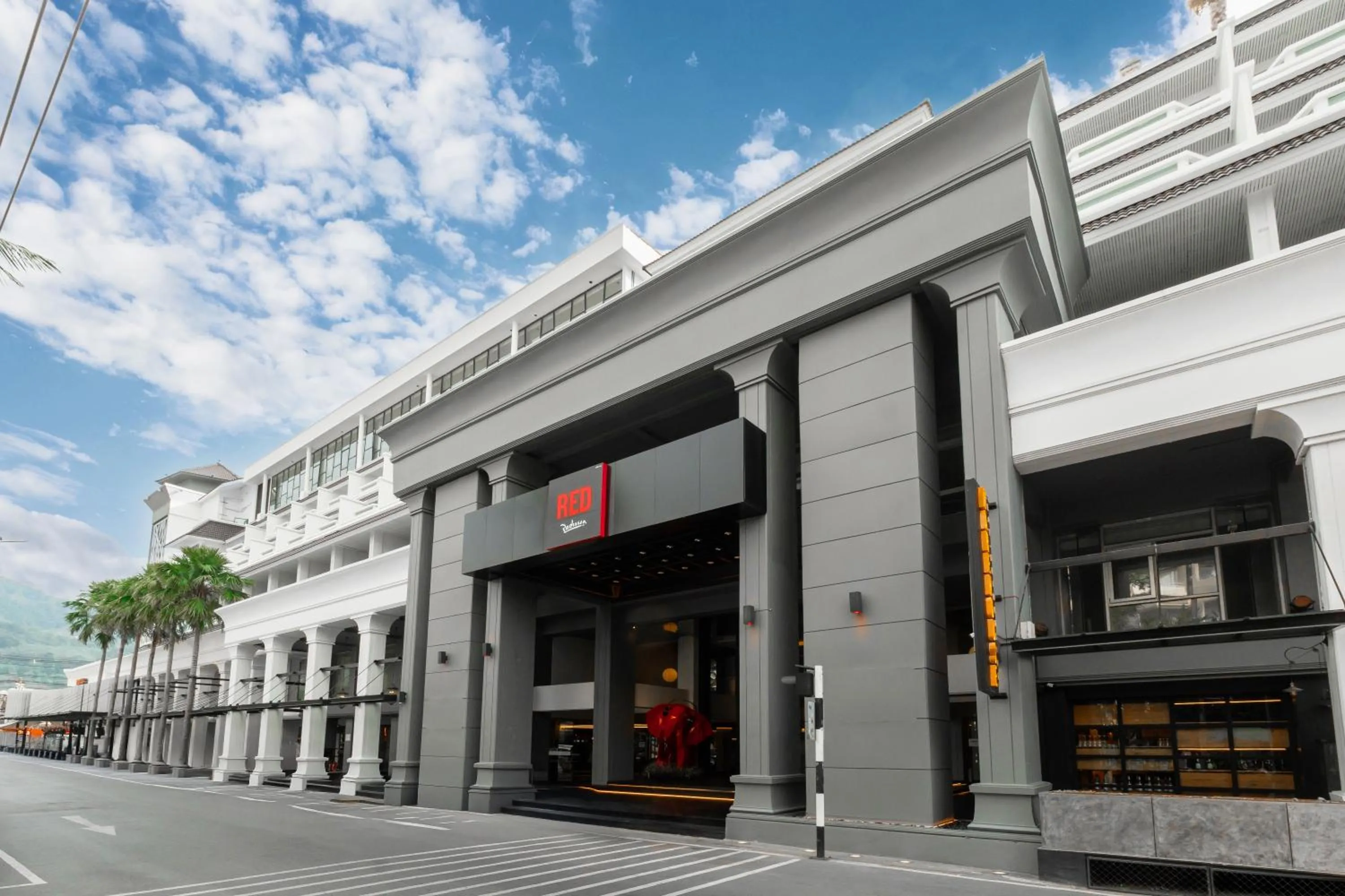 Property building in Radisson RED Phuket Patong Beach