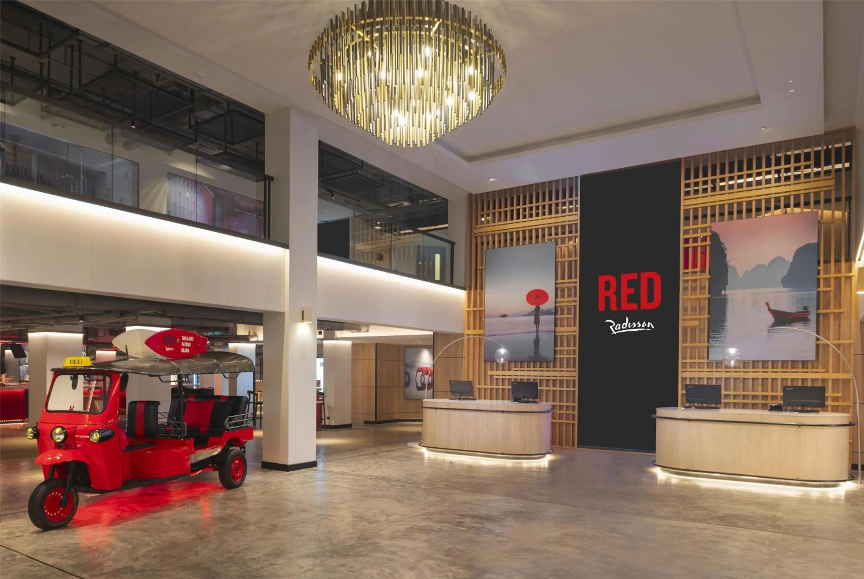 Lobby or reception in Radisson RED Phuket Patong Beach