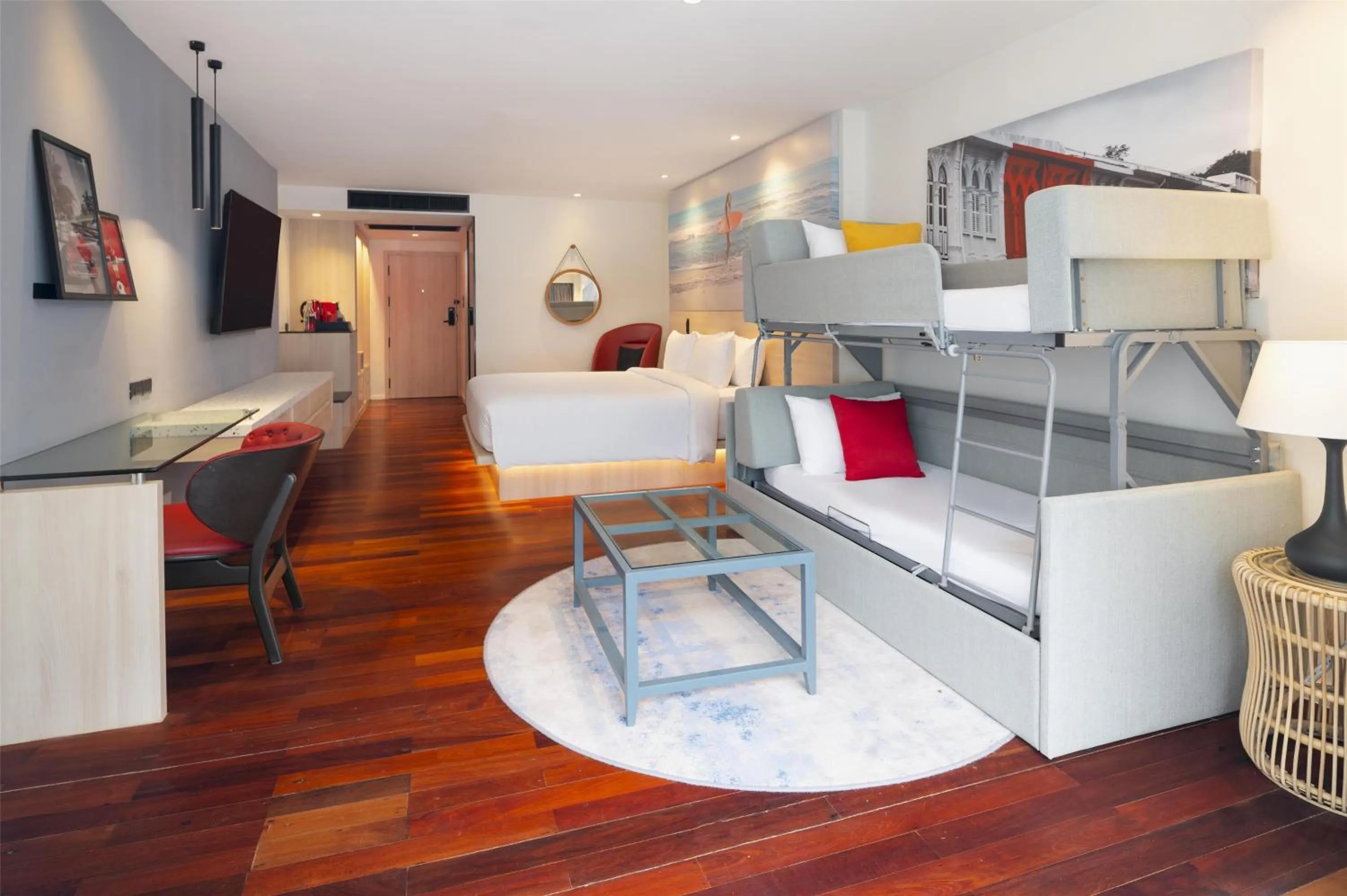 Bedroom, Bed in Radisson RED Phuket Patong Beach