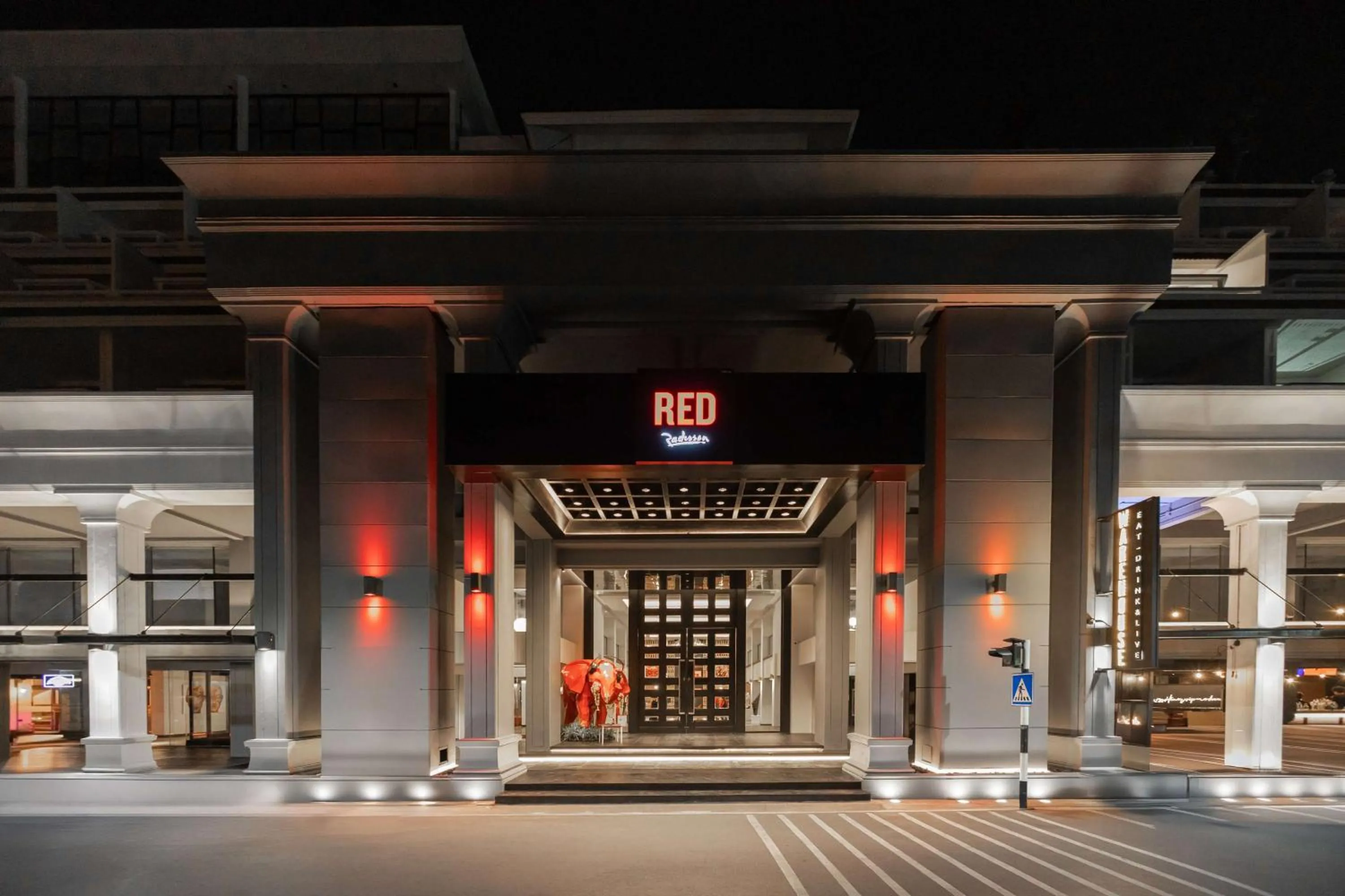 Property building in Radisson RED Phuket Patong Beach