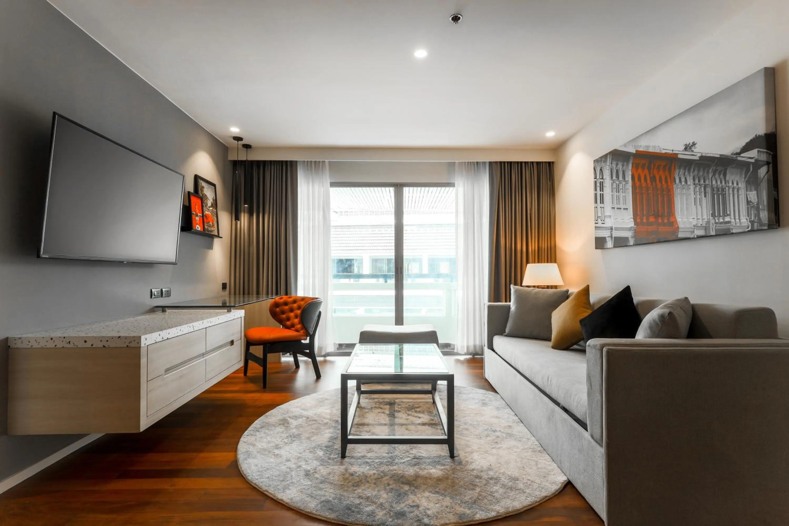 Living room in Radisson RED Phuket Patong Beach