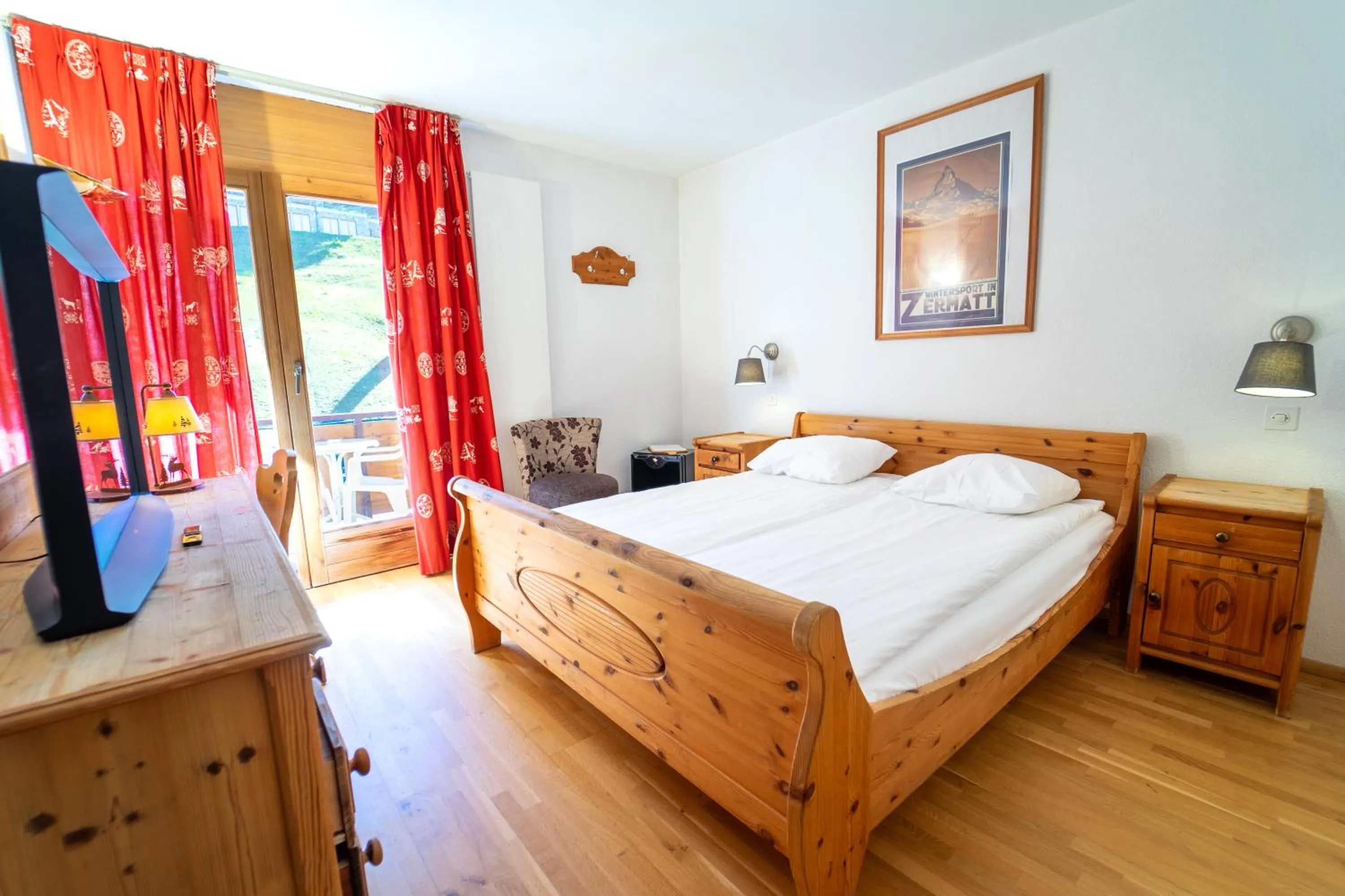 Bed in Hôtel Magrappé