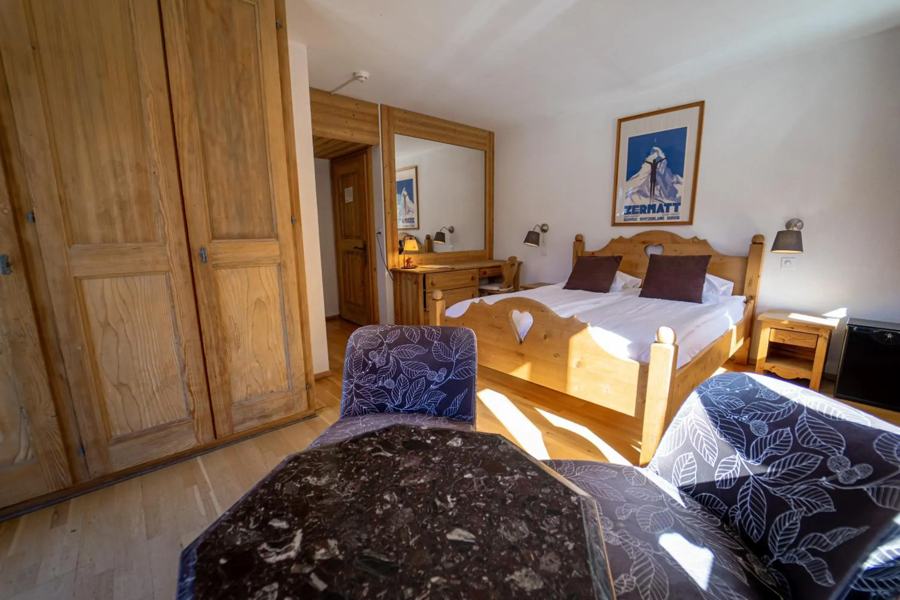 Double Room with Slope View in Hôtel Magrappé Double Room with Slope View in Hôtel Magrappé