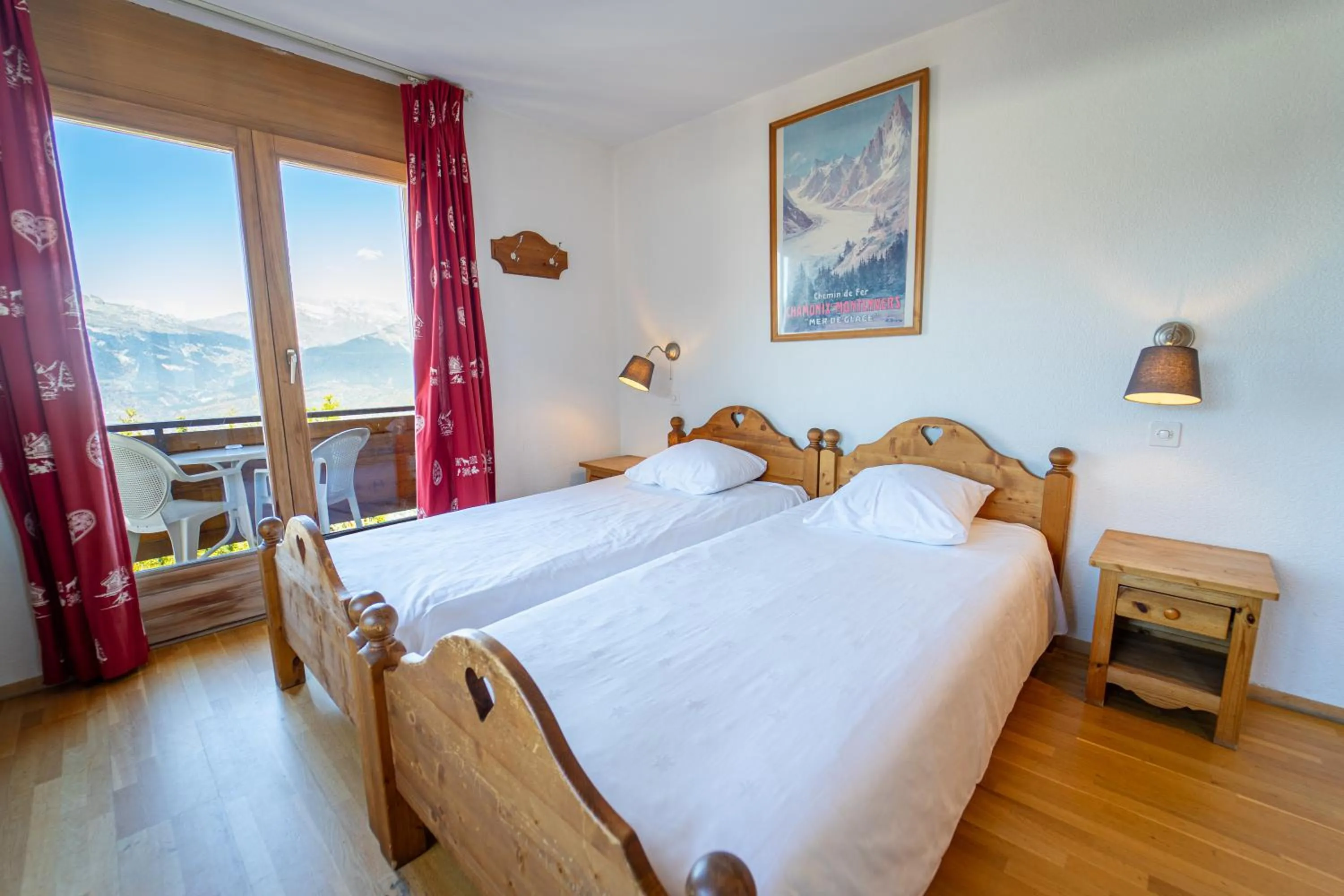 Bed in Hôtel Magrappé