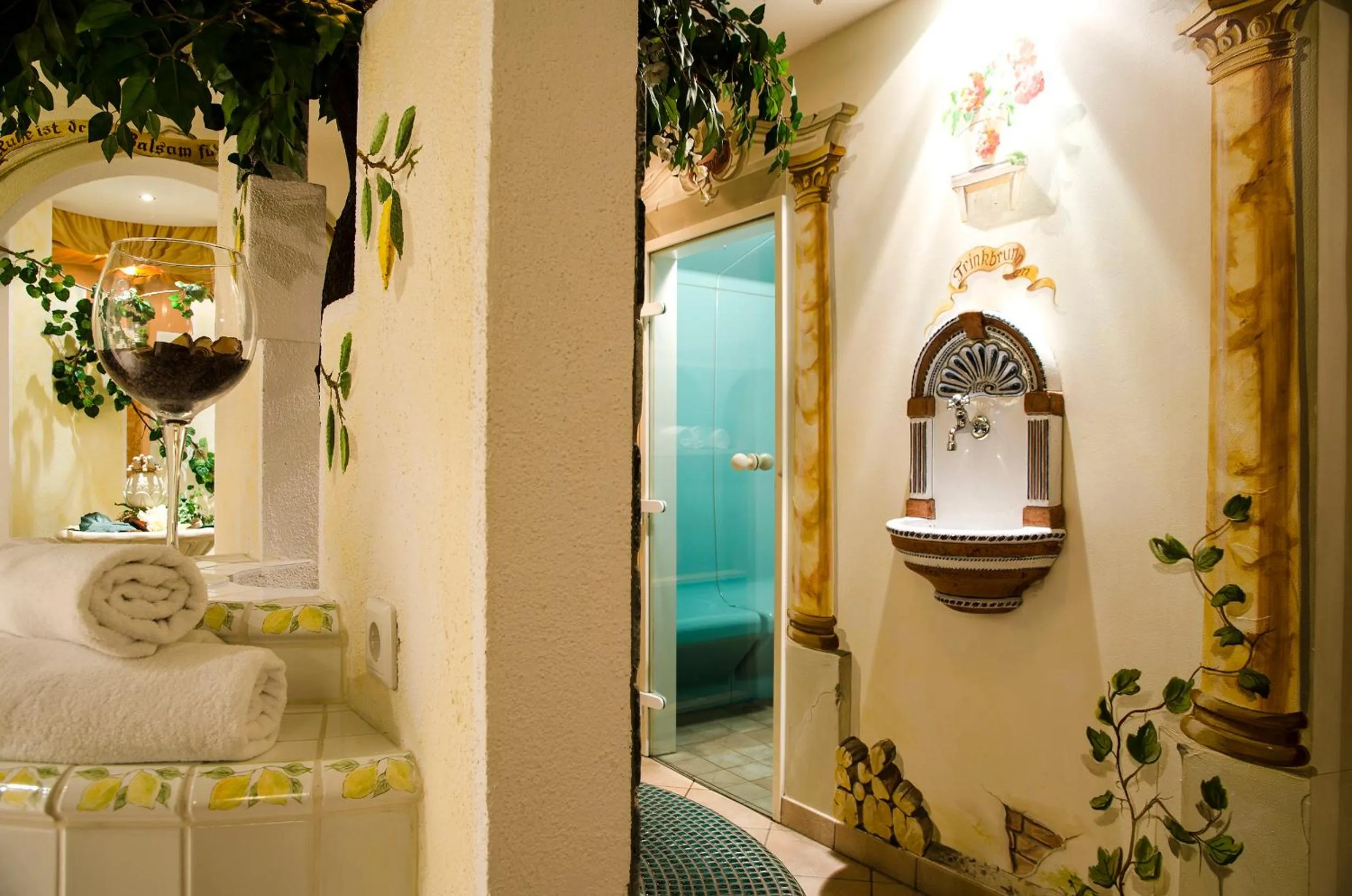 Sauna in Hotel Idhof