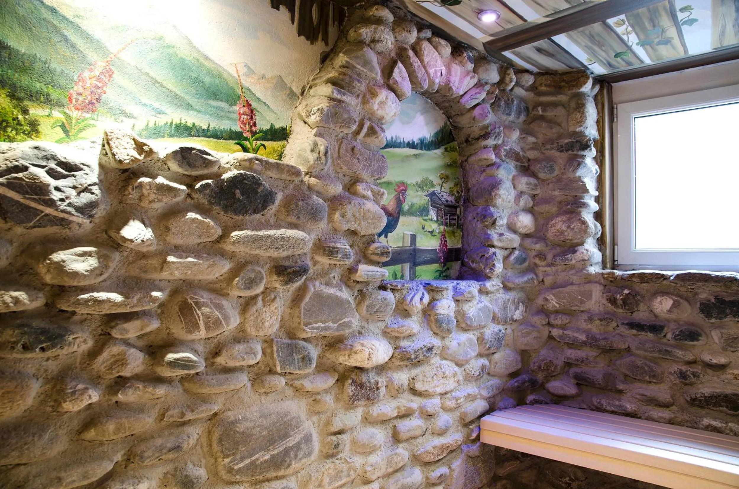 Sauna in Hotel Idhof