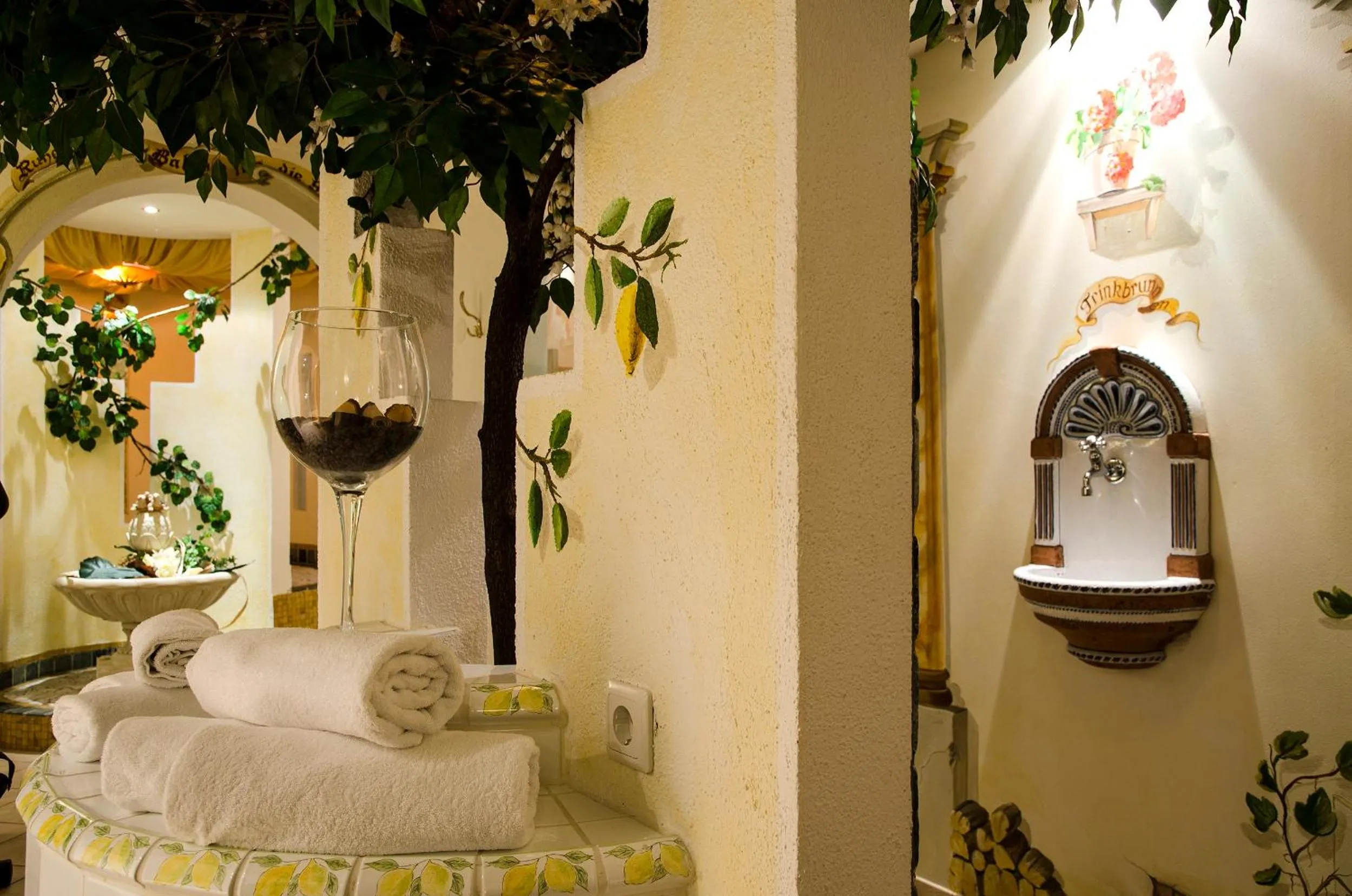 Spa and wellness centre/facilities in Hotel Idhof