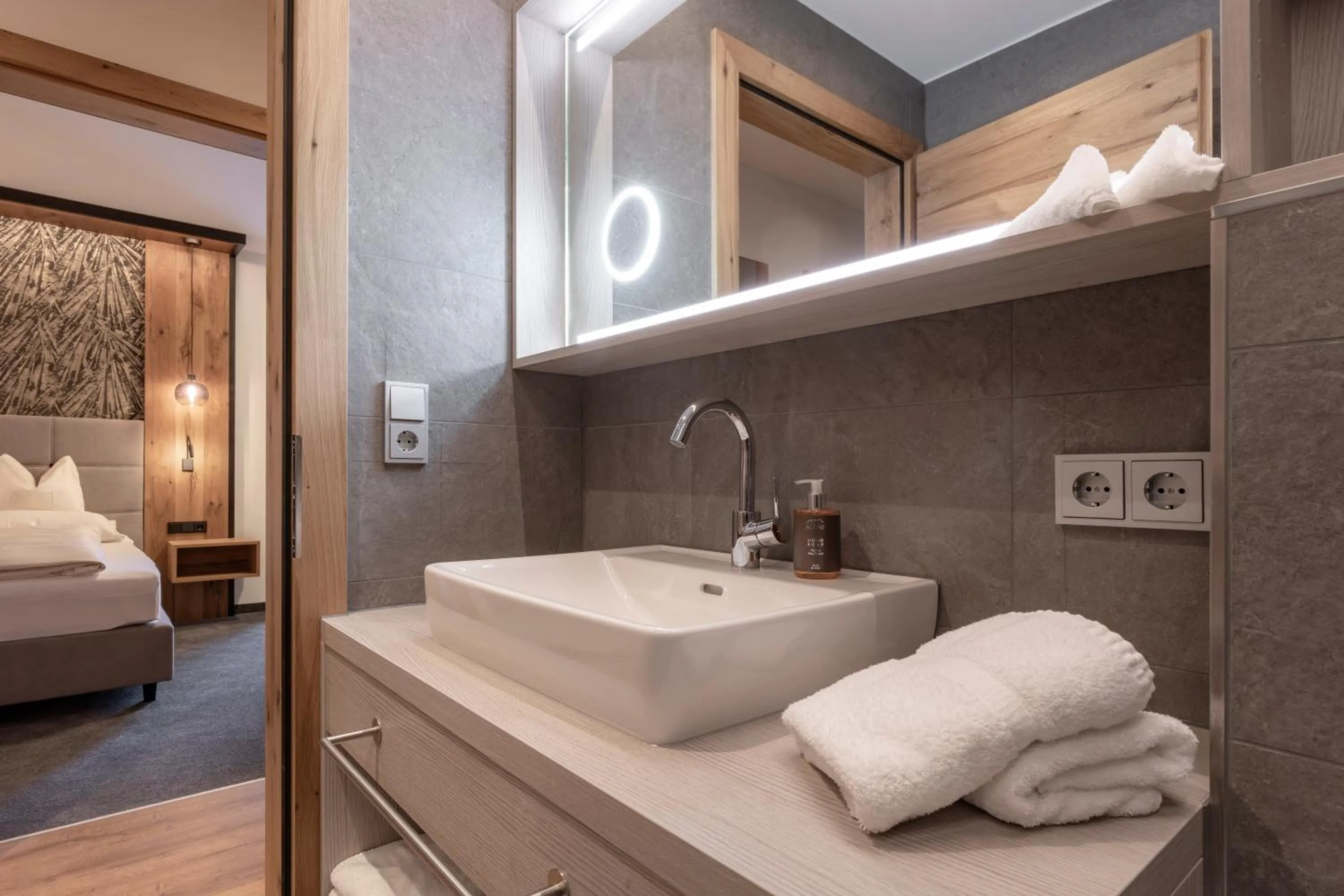 Bed in Hotel Post Kappl