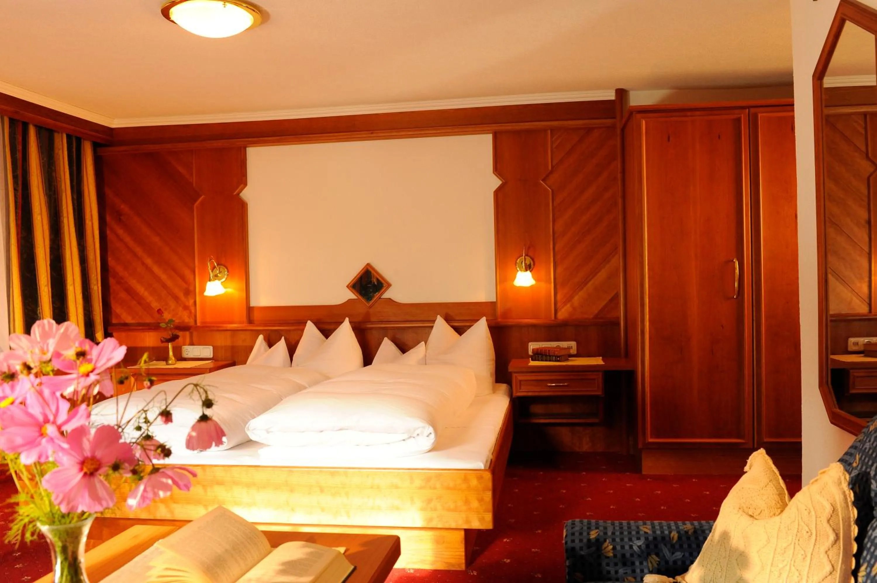 Bed in Hotel Post Kappl