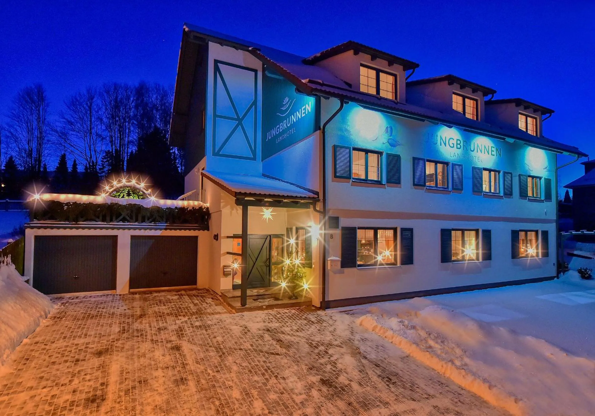 Property building in Landhotel Jungbrunnen