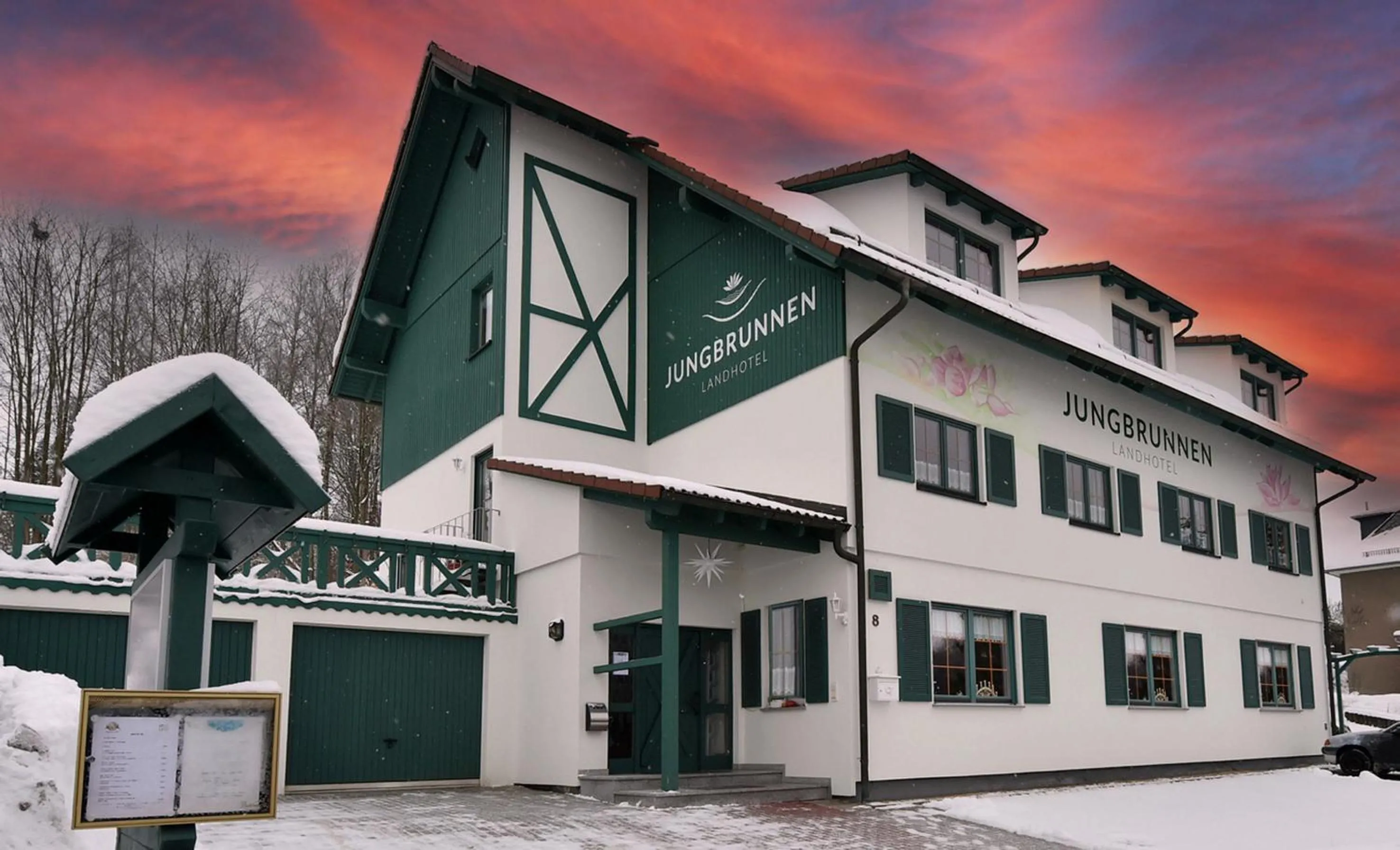 Property building in Landhotel Jungbrunnen