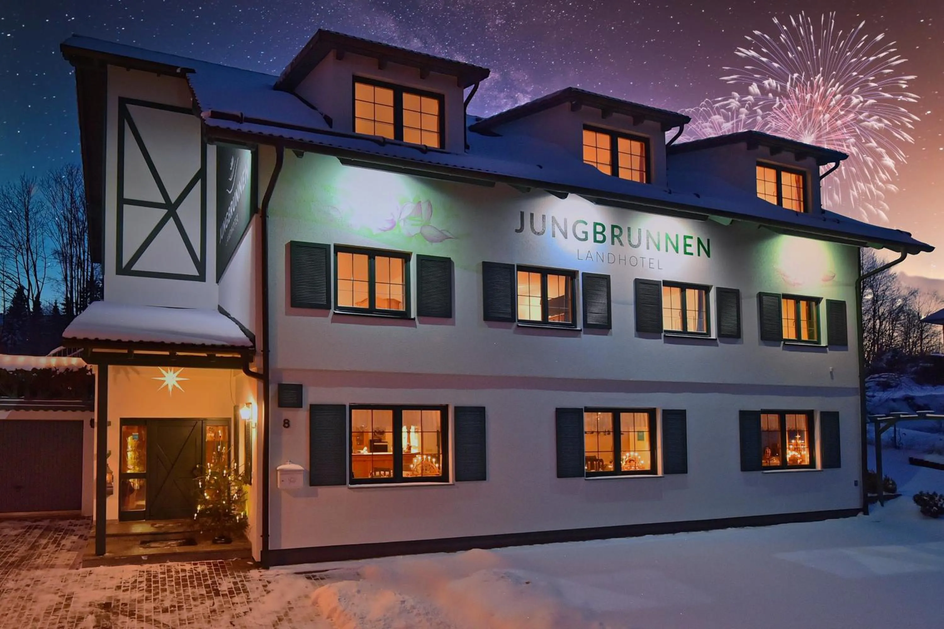 Property building in Landhotel Jungbrunnen