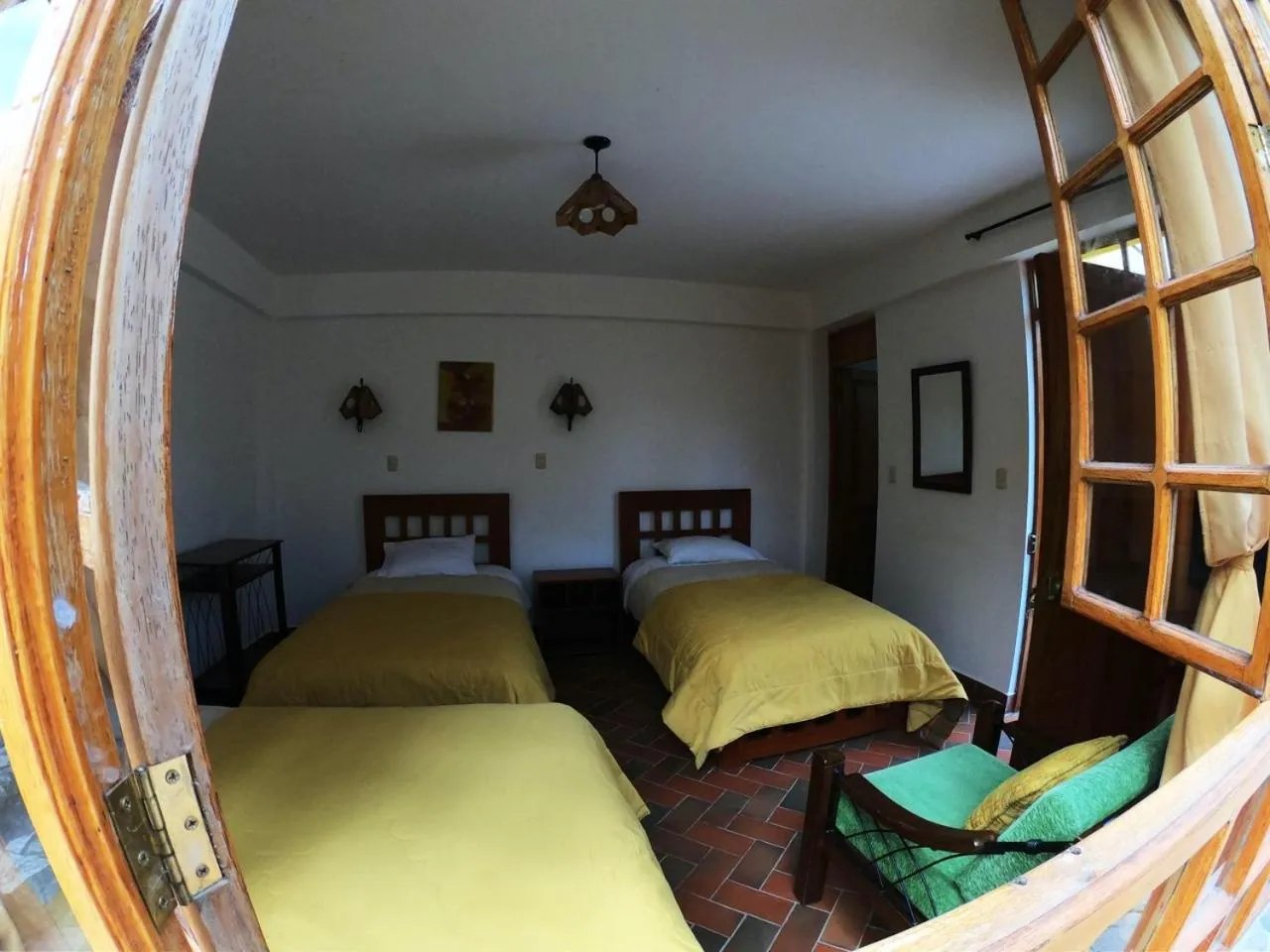 Bed in Amaru Valle Hotel