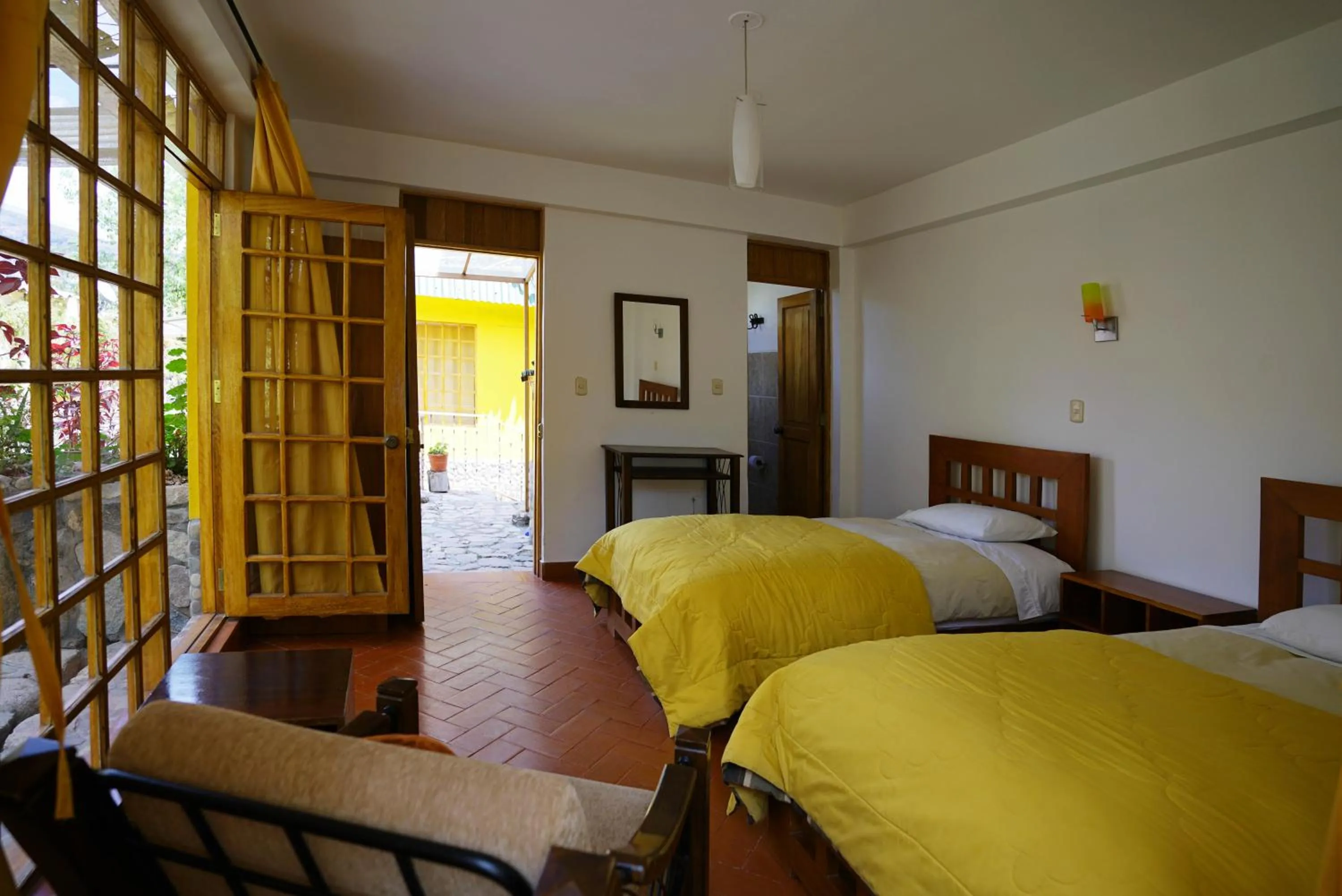 Bed in Amaru Valle Hotel
