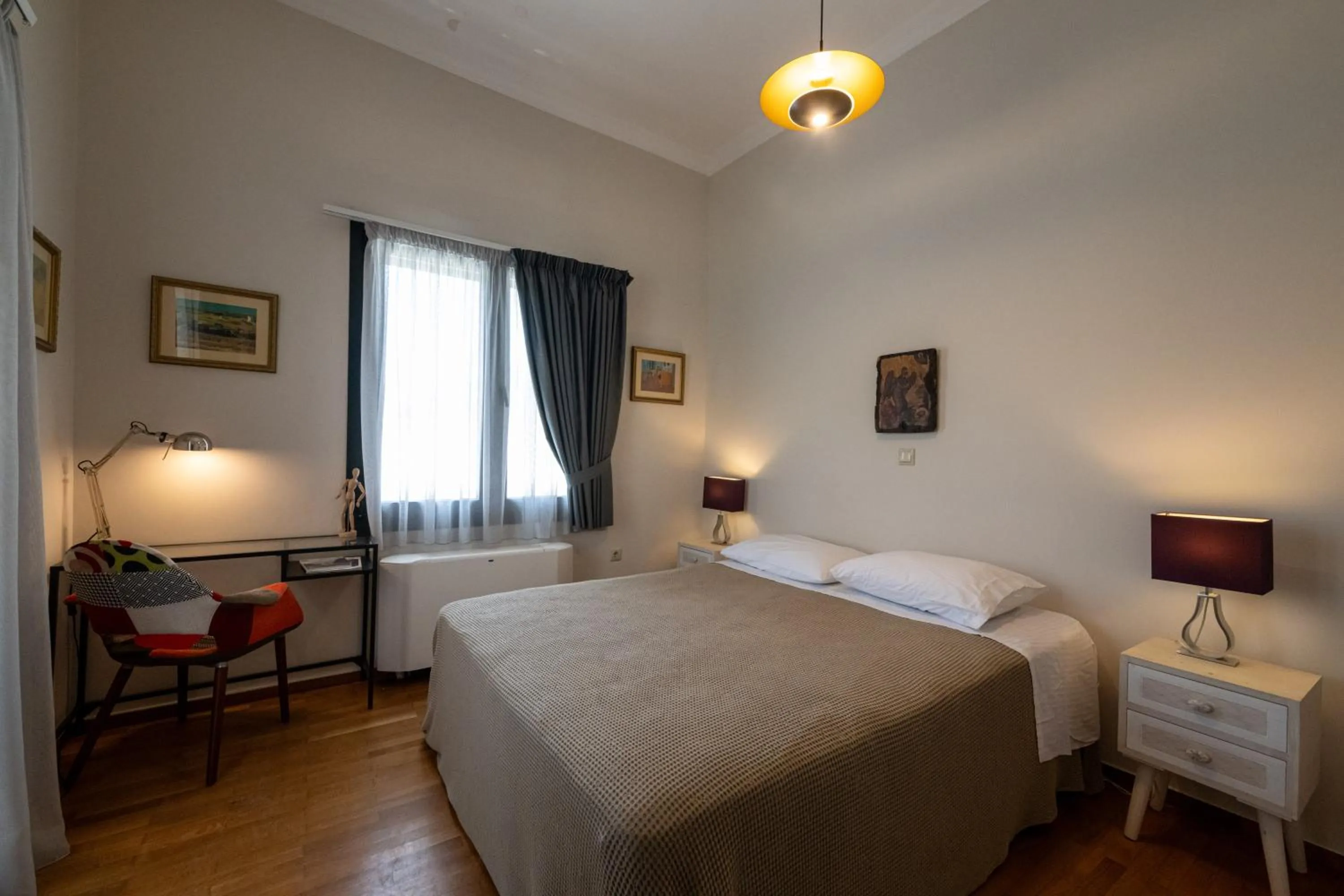 Photo of the whole room, Bed in The Mansion - Kalamata Mediterranean Villas