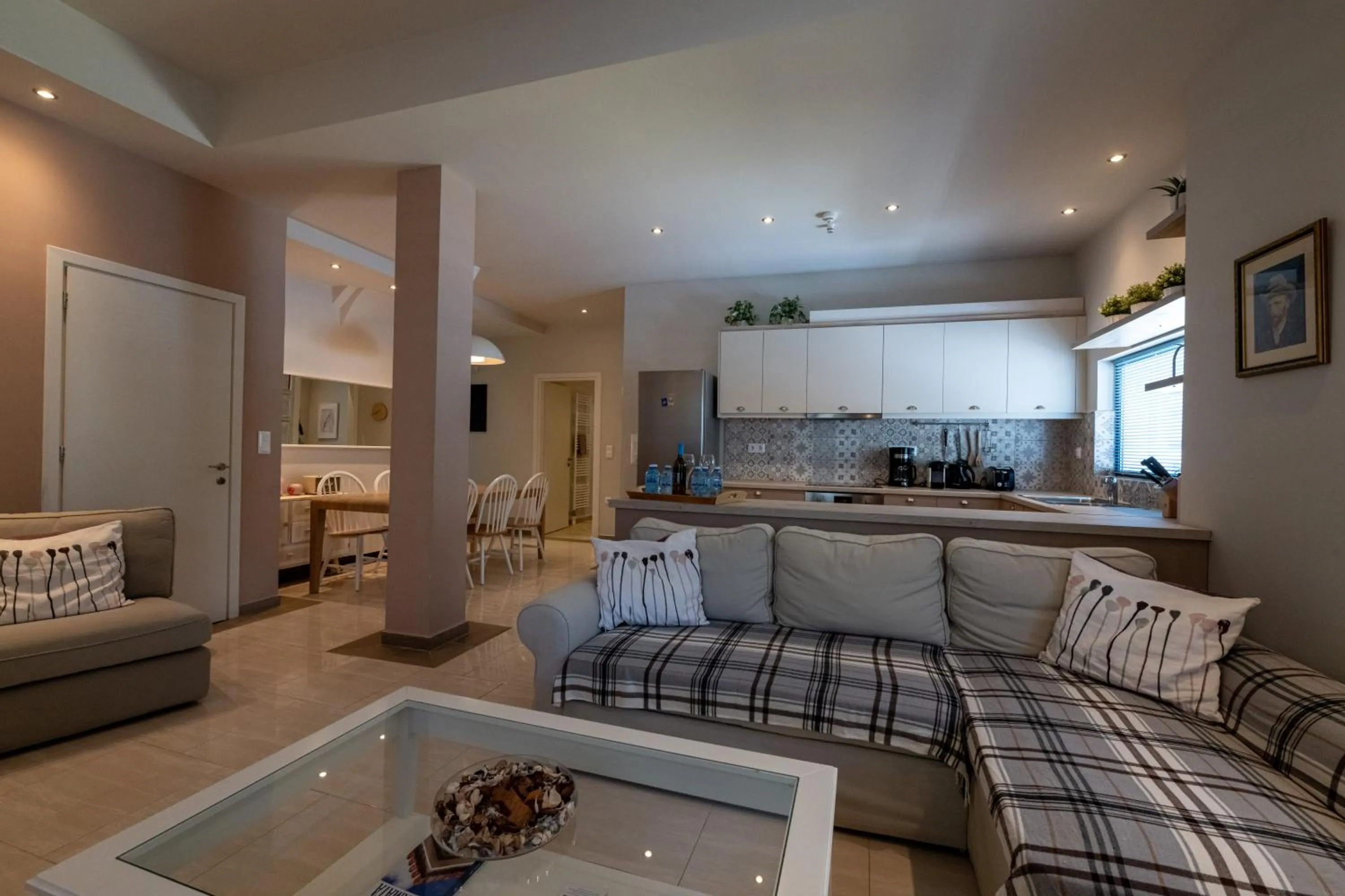 Kitchen or kitchenette in The Mansion - Kalamata Mediterranean Villas