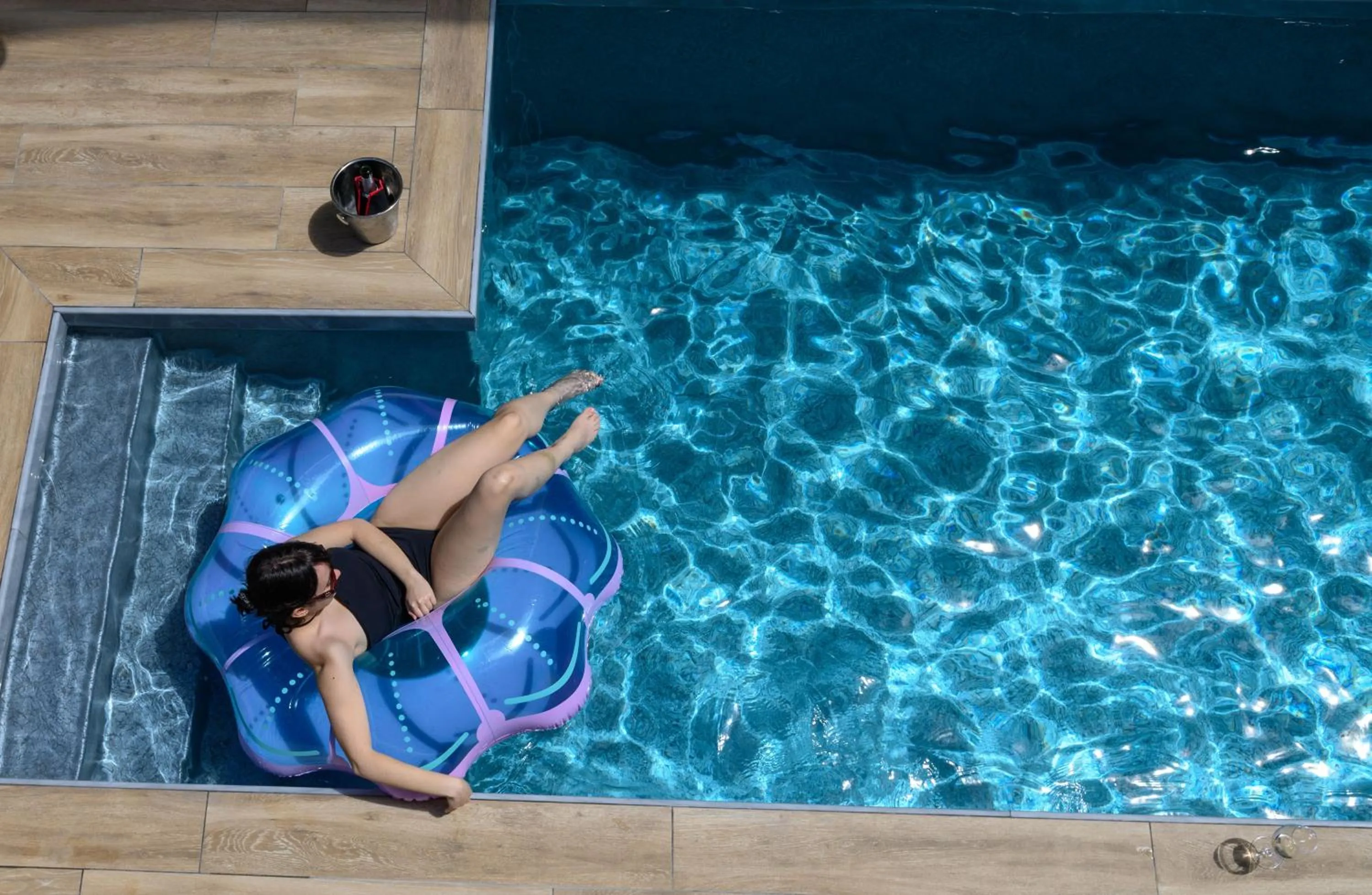 Swimming pool in The Mansion - Kalamata Mediterranean Villas