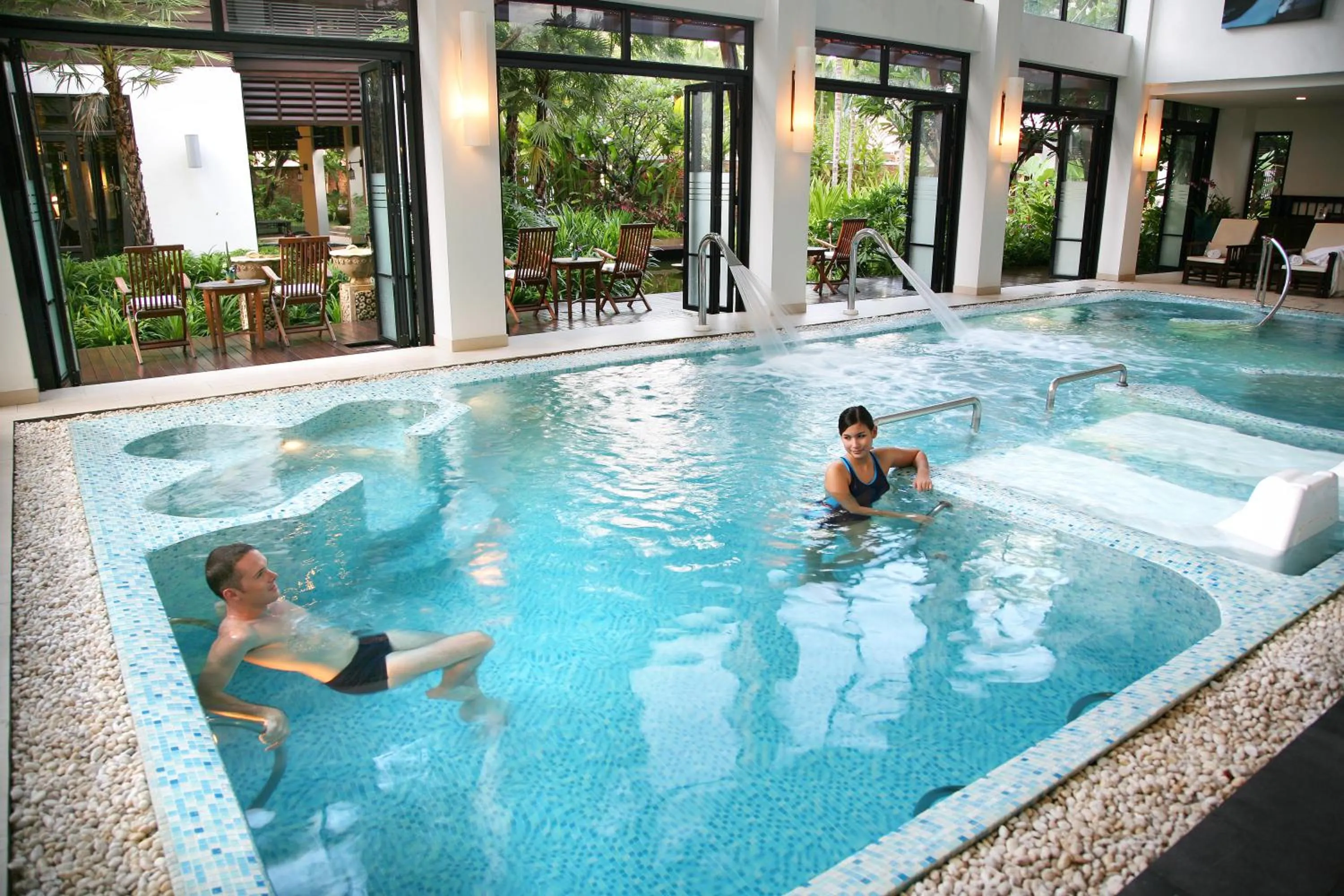 Hot Tub in Rarin Jinda Wellness Spa Resort