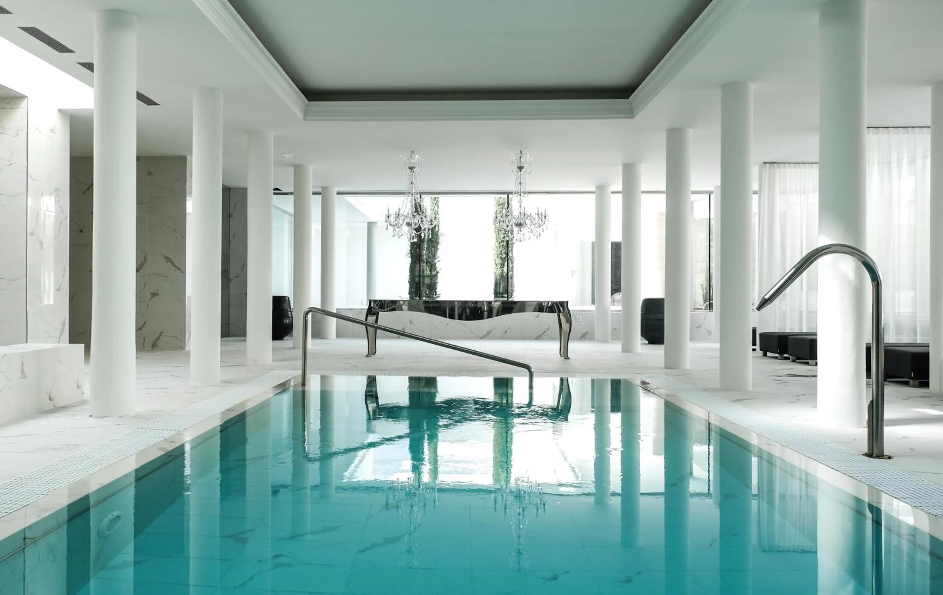 Hot Spring Bath in Hotel Balneari Termes Orion