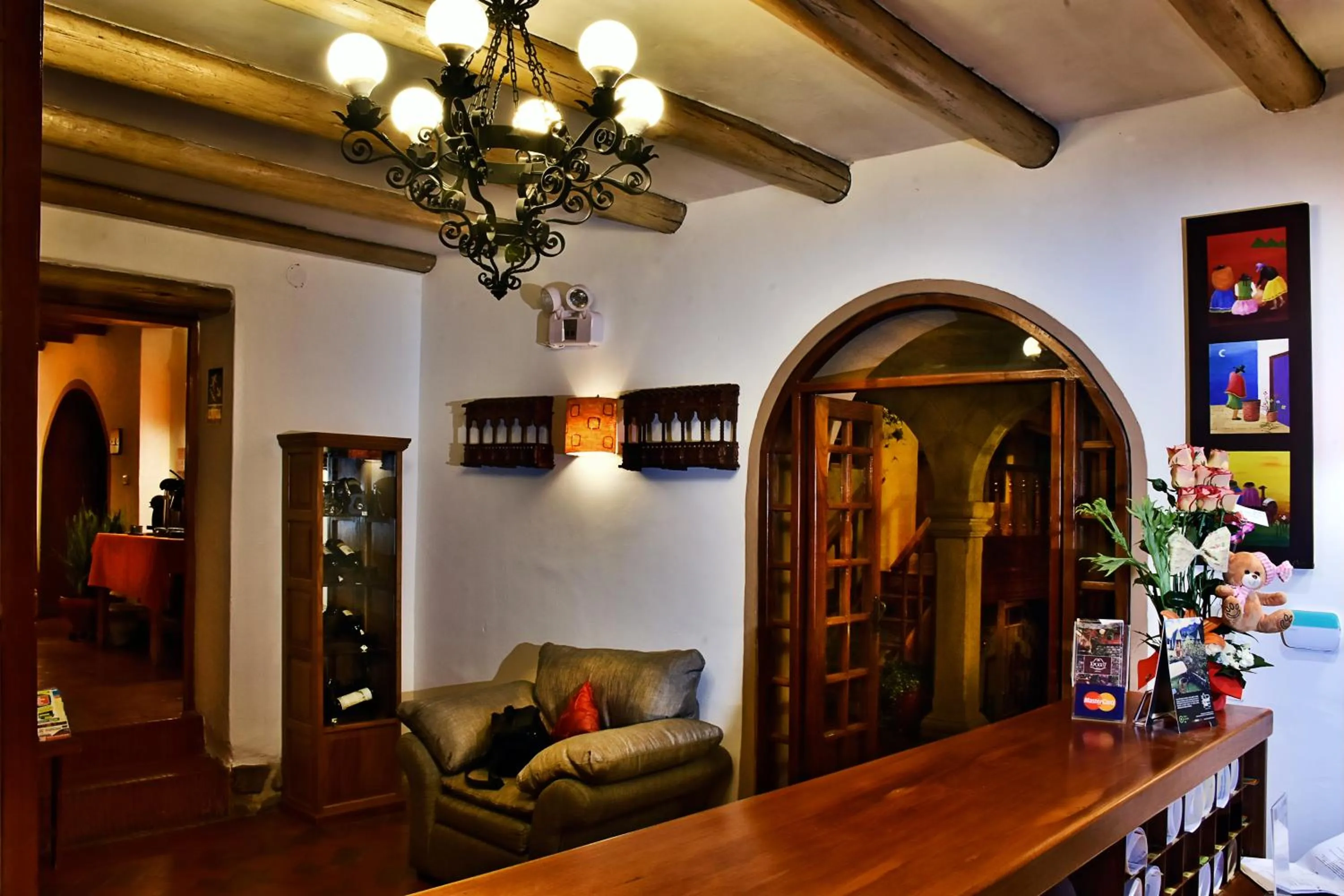 Living room in Amaru Colonial