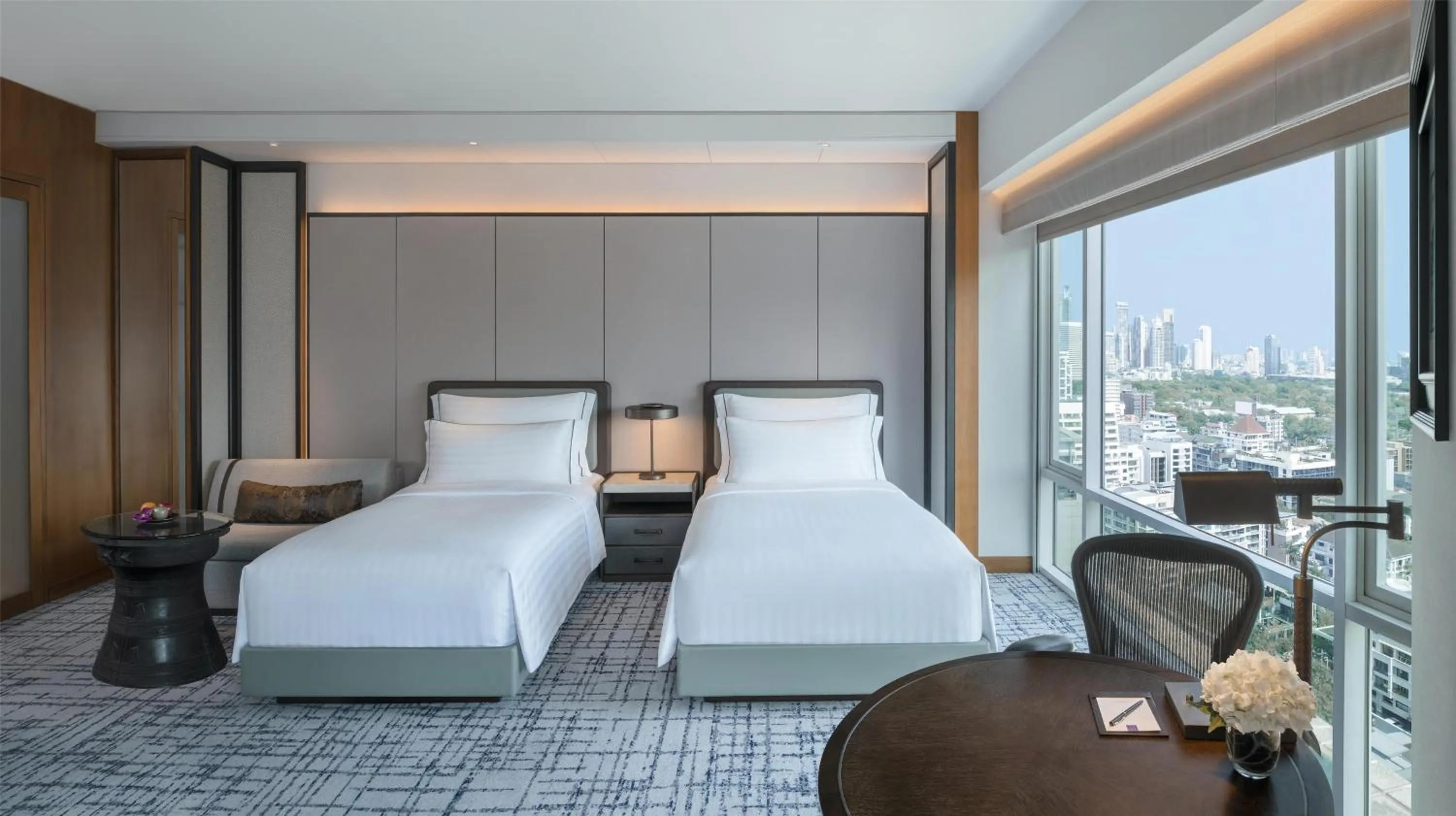 Bedroom, Bed in Conrad Bangkok