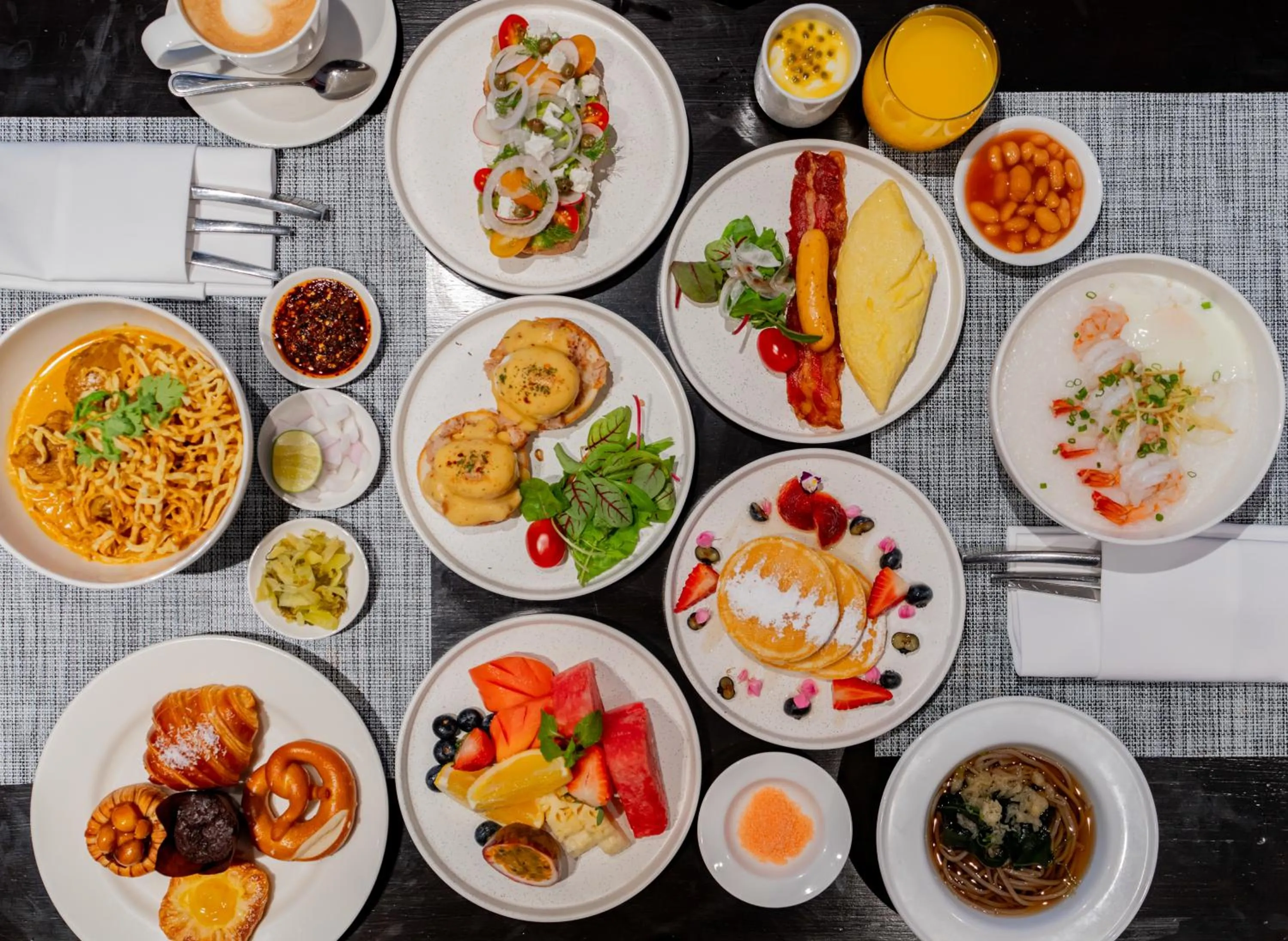 Breakfast in Conrad Bangkok