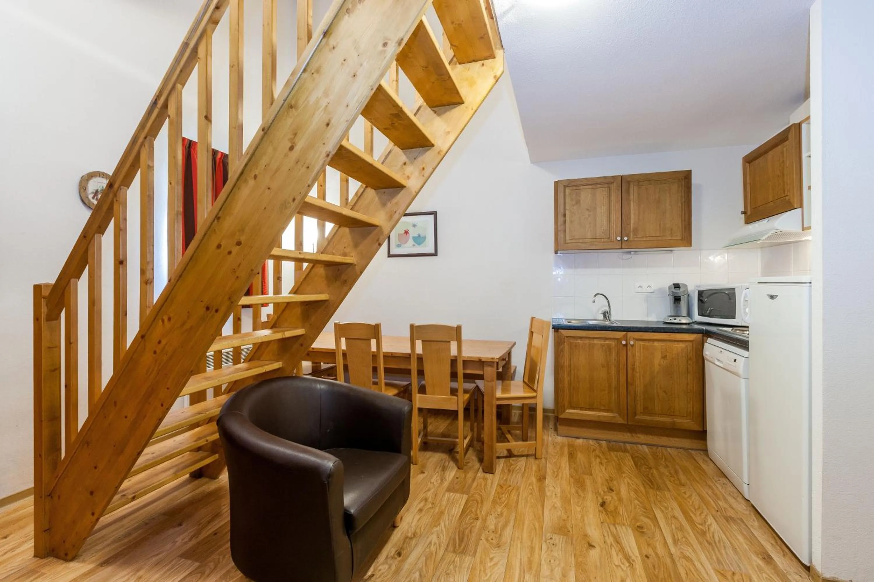 Kitchen or kitchenette in Les Cimes Du Val D'Allos