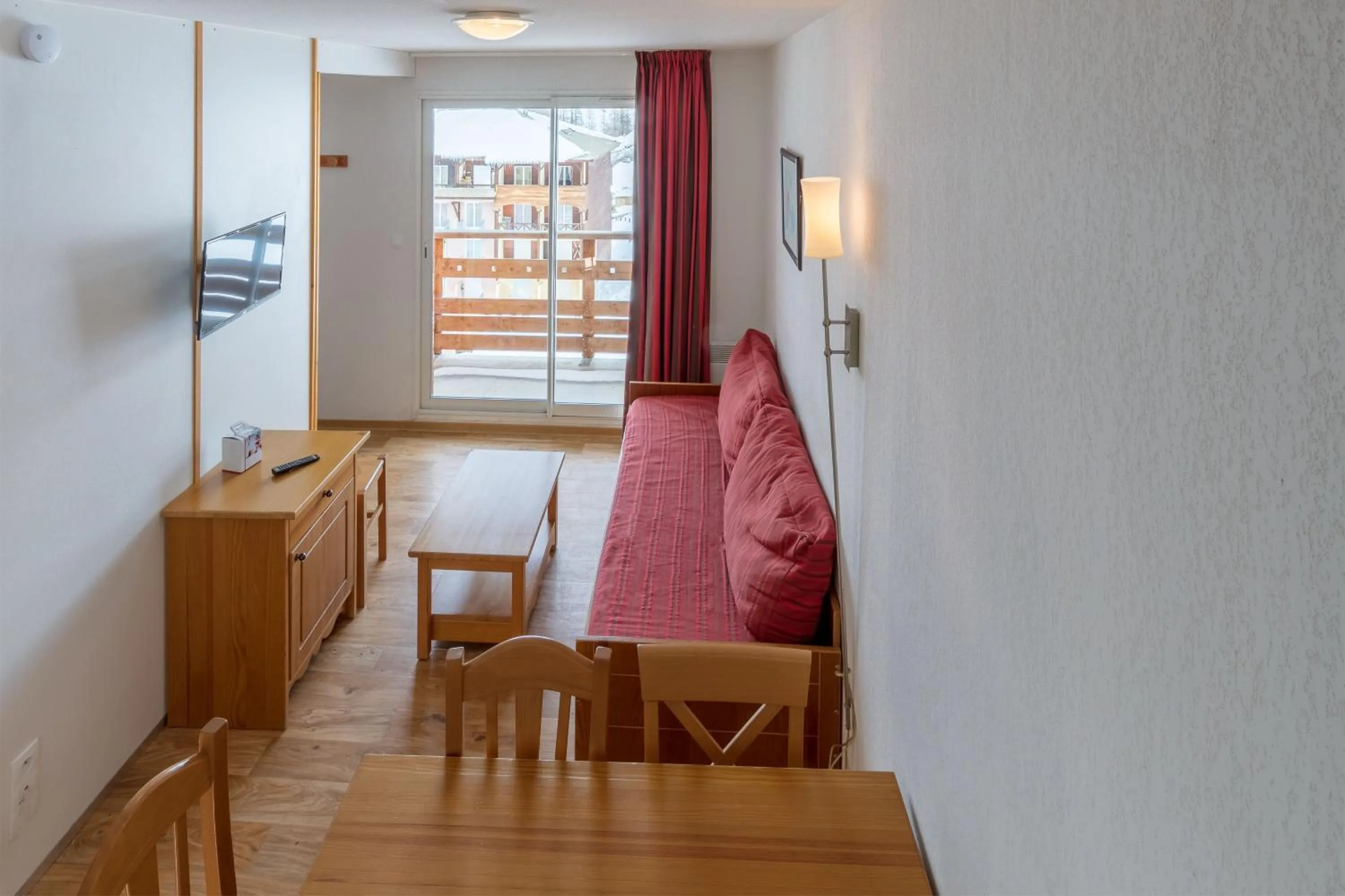 Living room in Les Cimes Du Val D'Allos