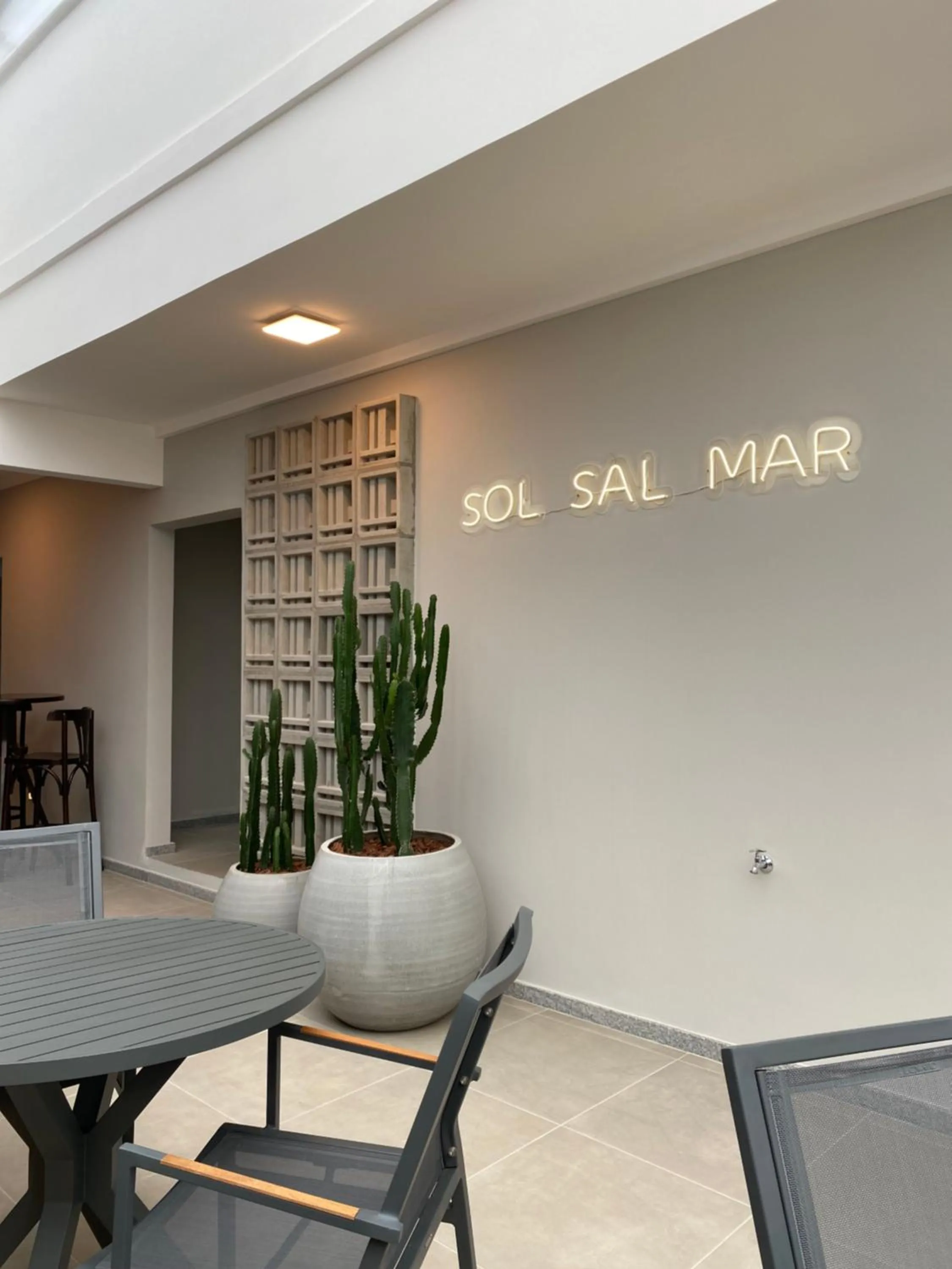 Pool view in Hotel Gumz