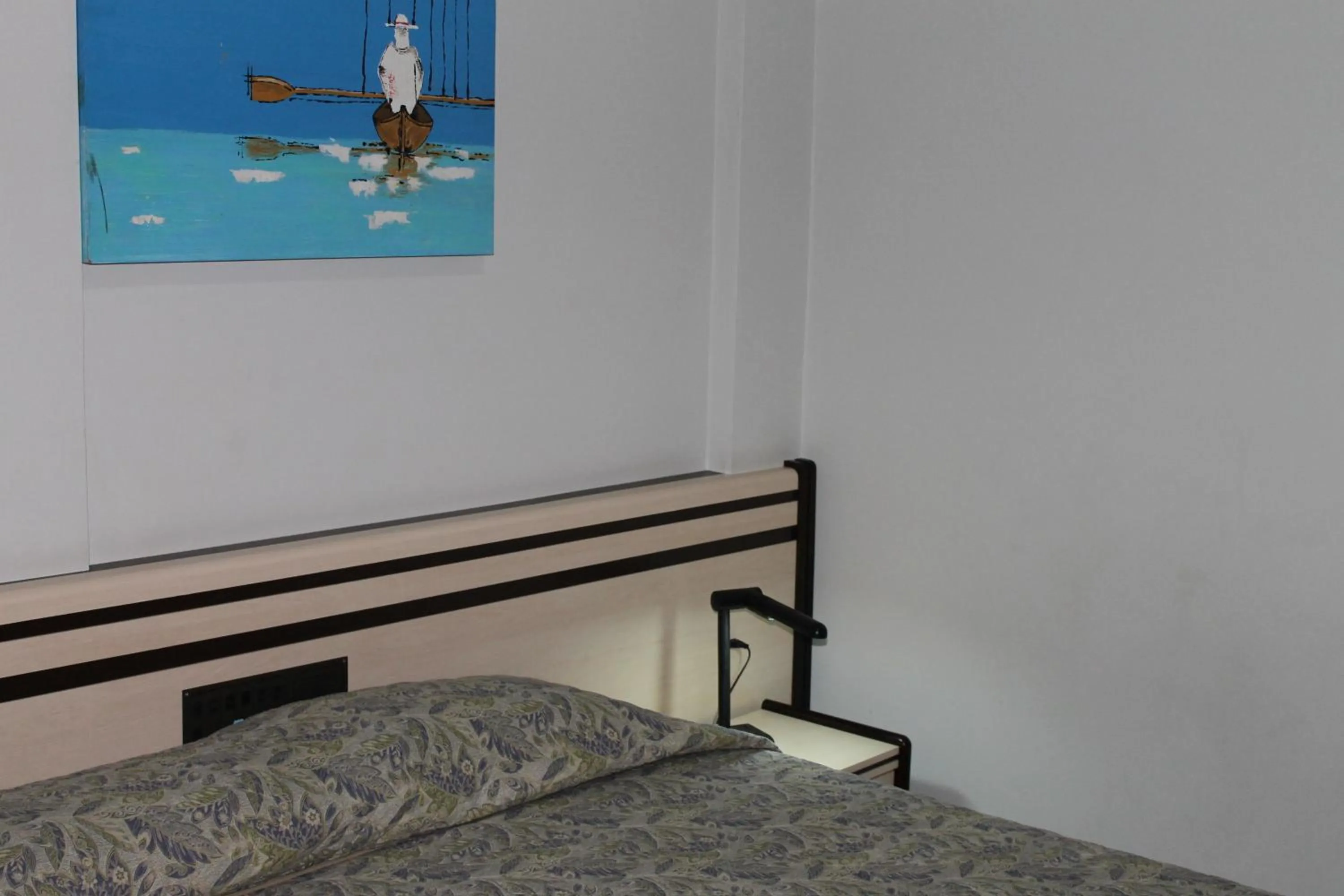 Bathroom, Bed in Hotel Gumz