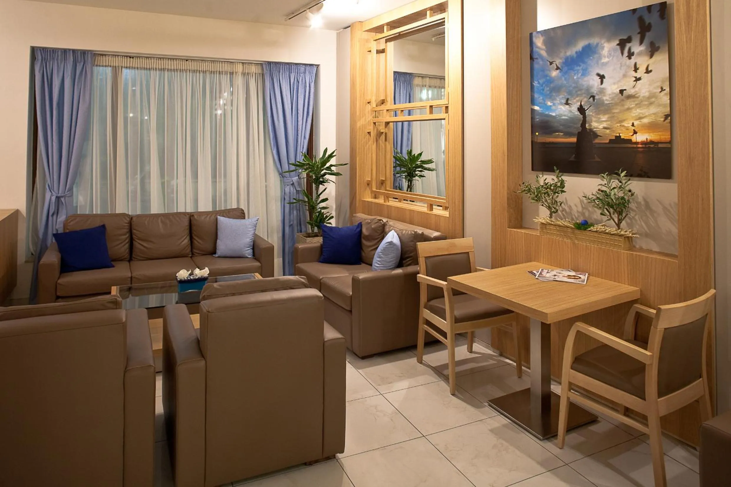 Lobby or reception in Hotel Hermes