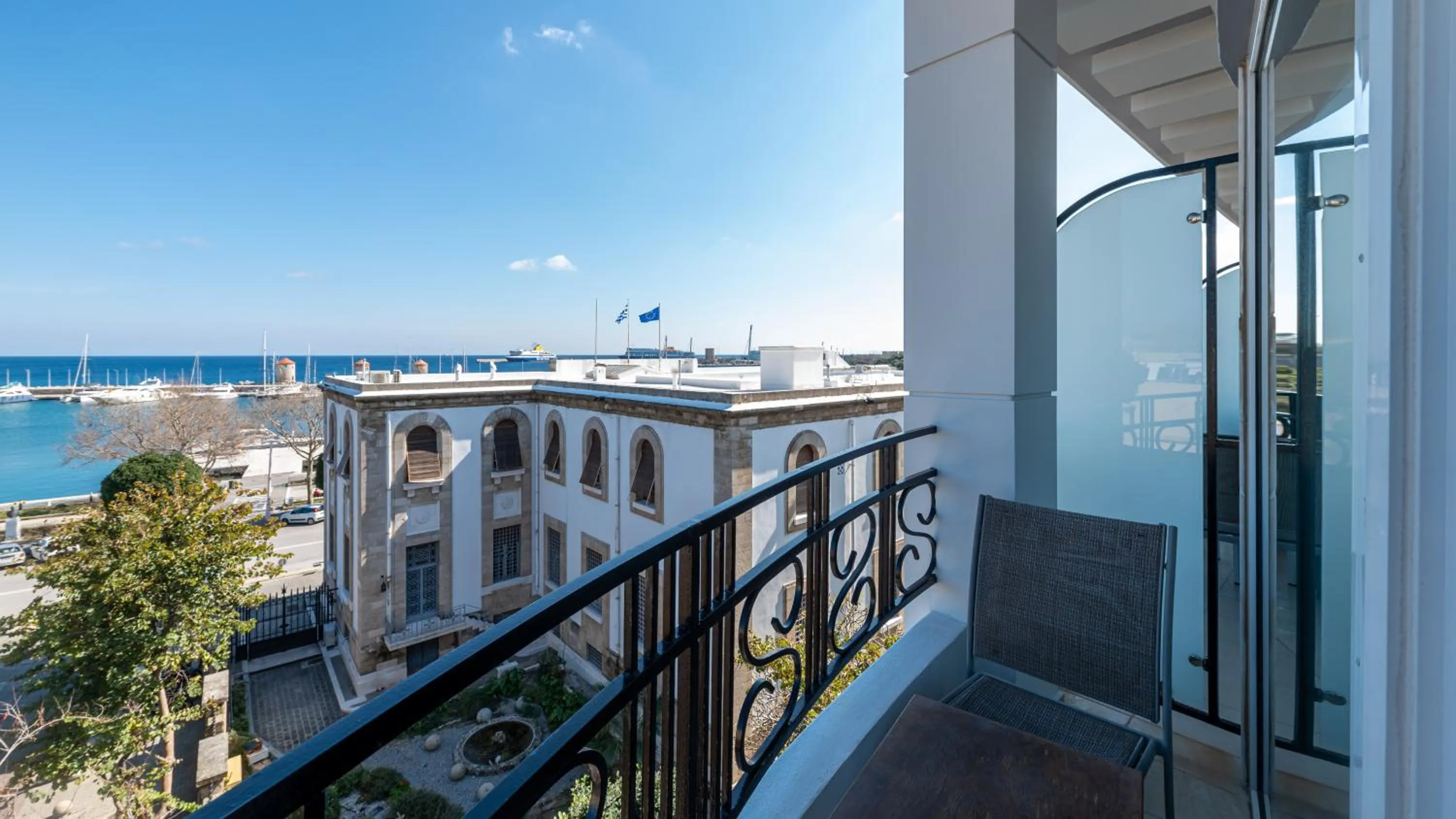 Balcony/Terrace in Hotel Hermes
