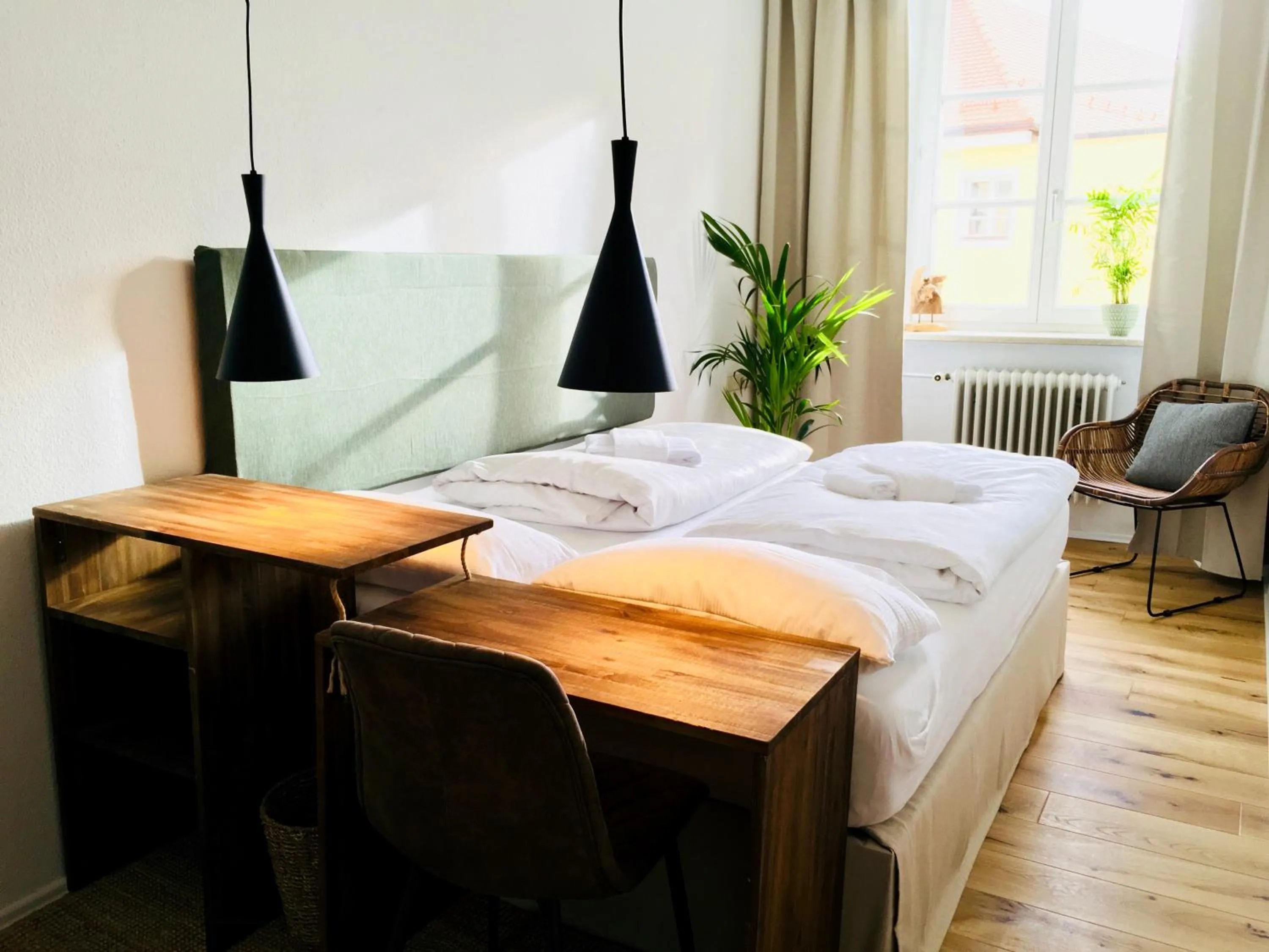 Photo of the whole room, Bed in Boutique Hotel Morgentau