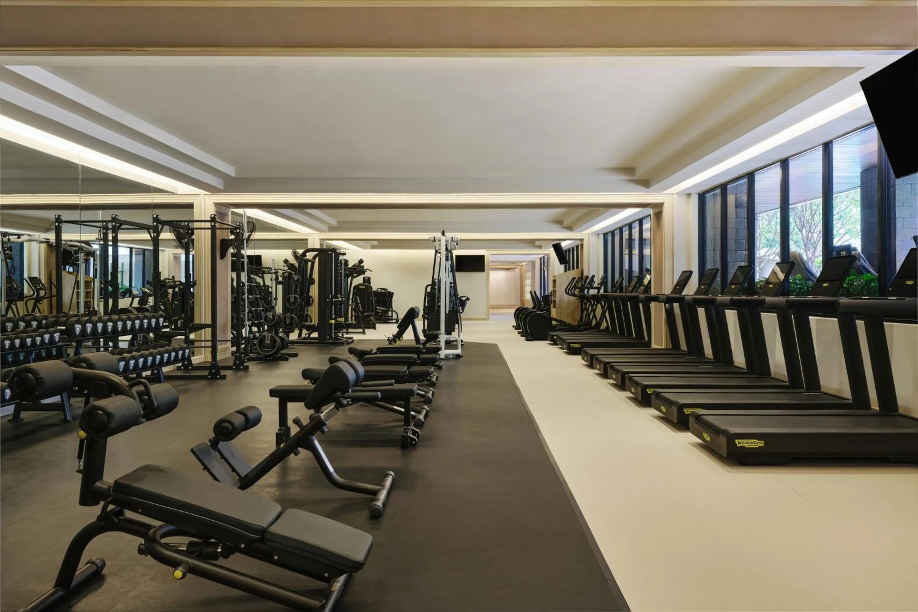 Fitness centre/facilities in JW Marriott Hotel Bangkok