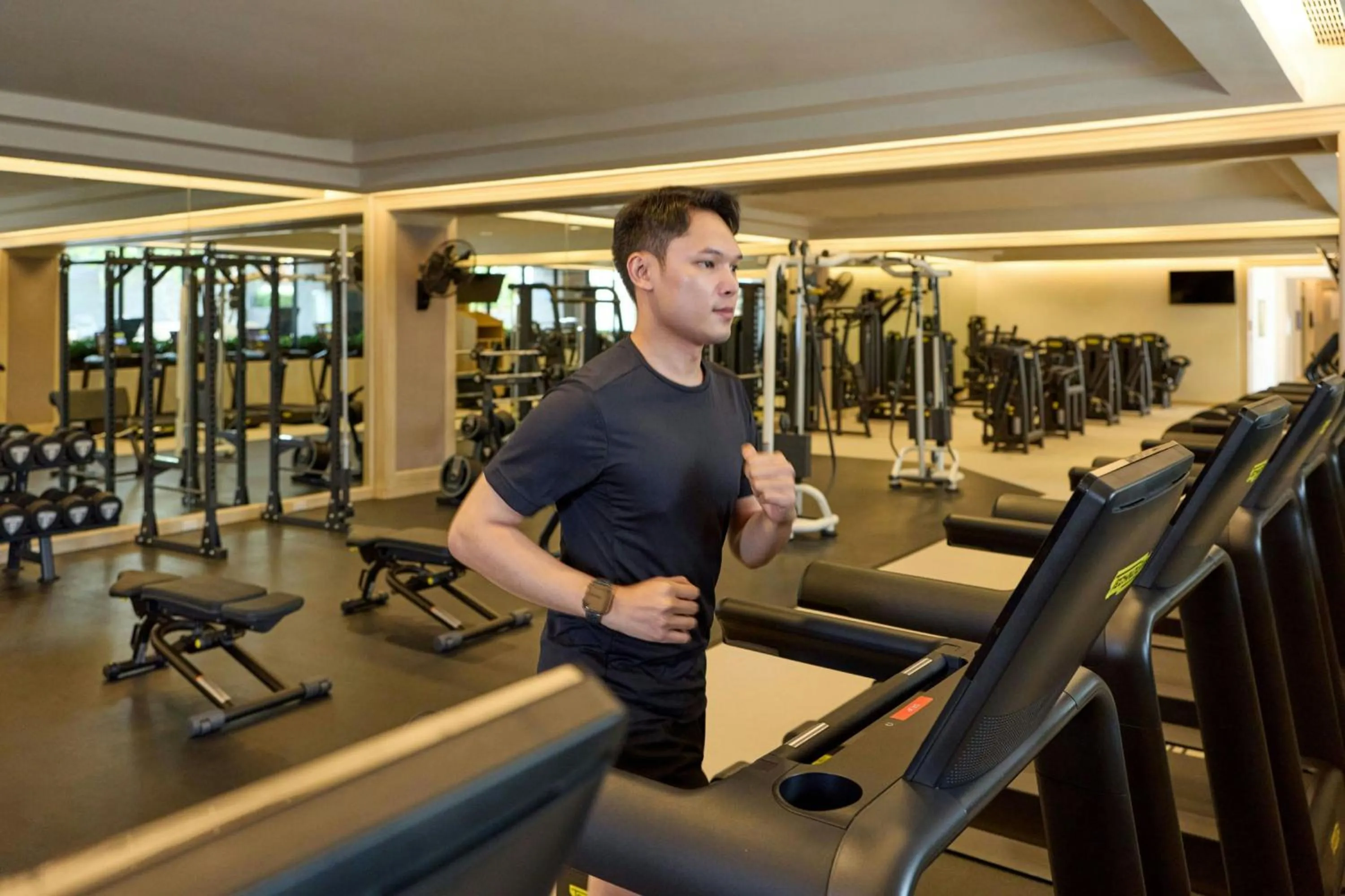 Fitness centre/facilities in JW Marriott Hotel Bangkok