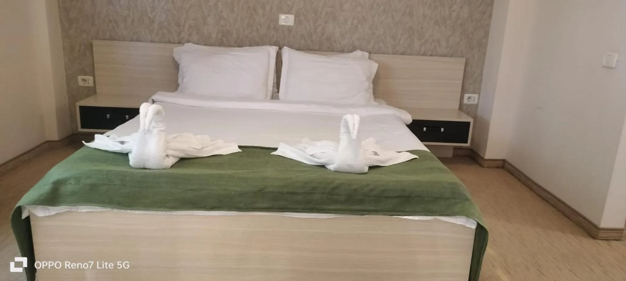 Bed in Hotel Davos