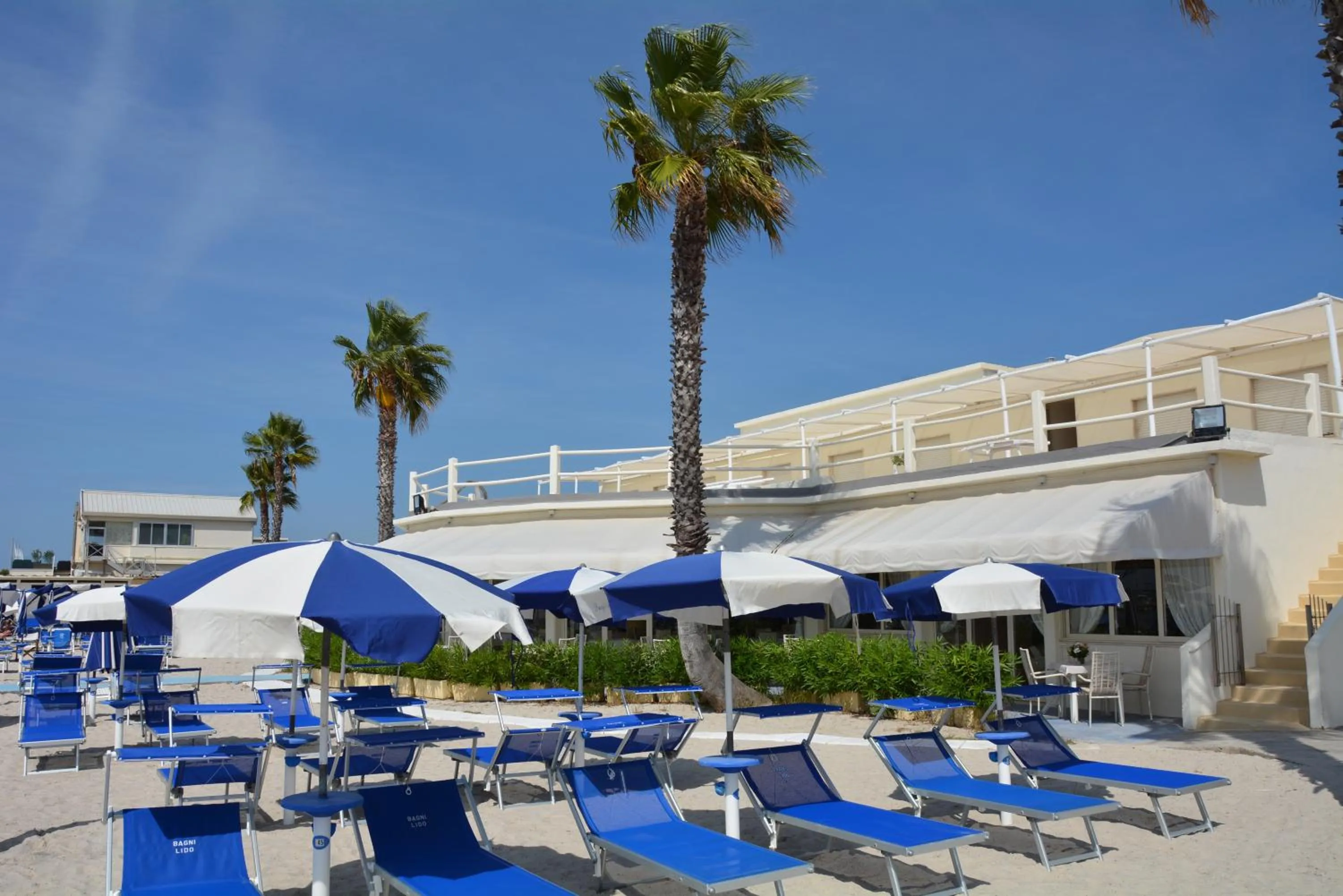 Beach in Hotel Bagni Lido