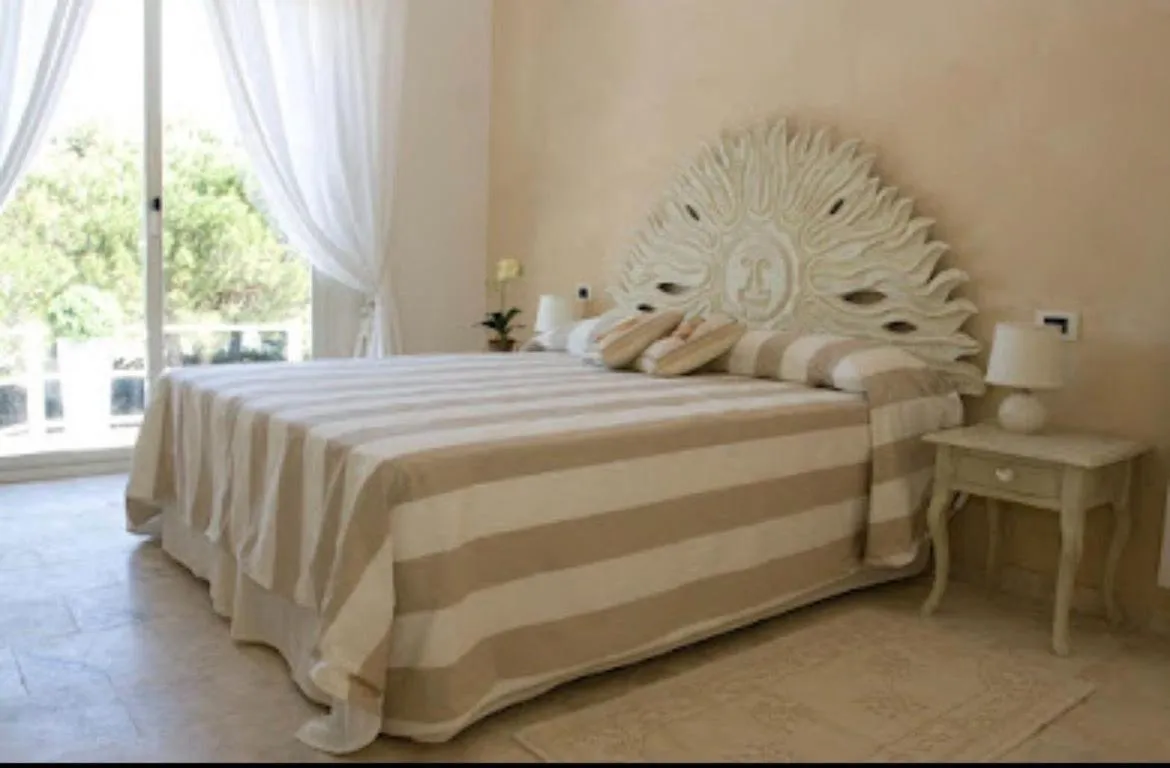 Bed in Hotel Bagni Lido