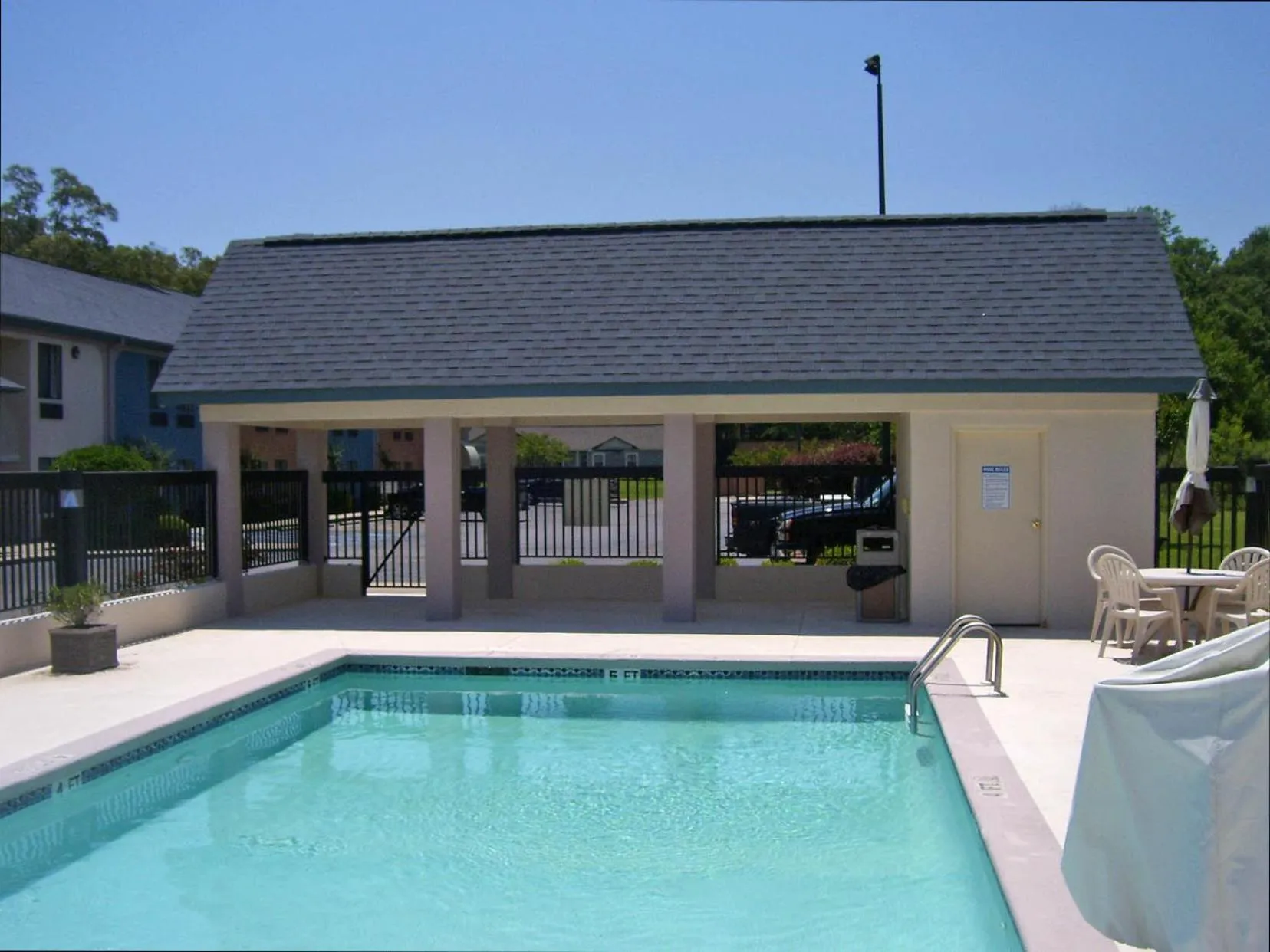 Property building in Americas Best Value Inn & Suites Bastrop