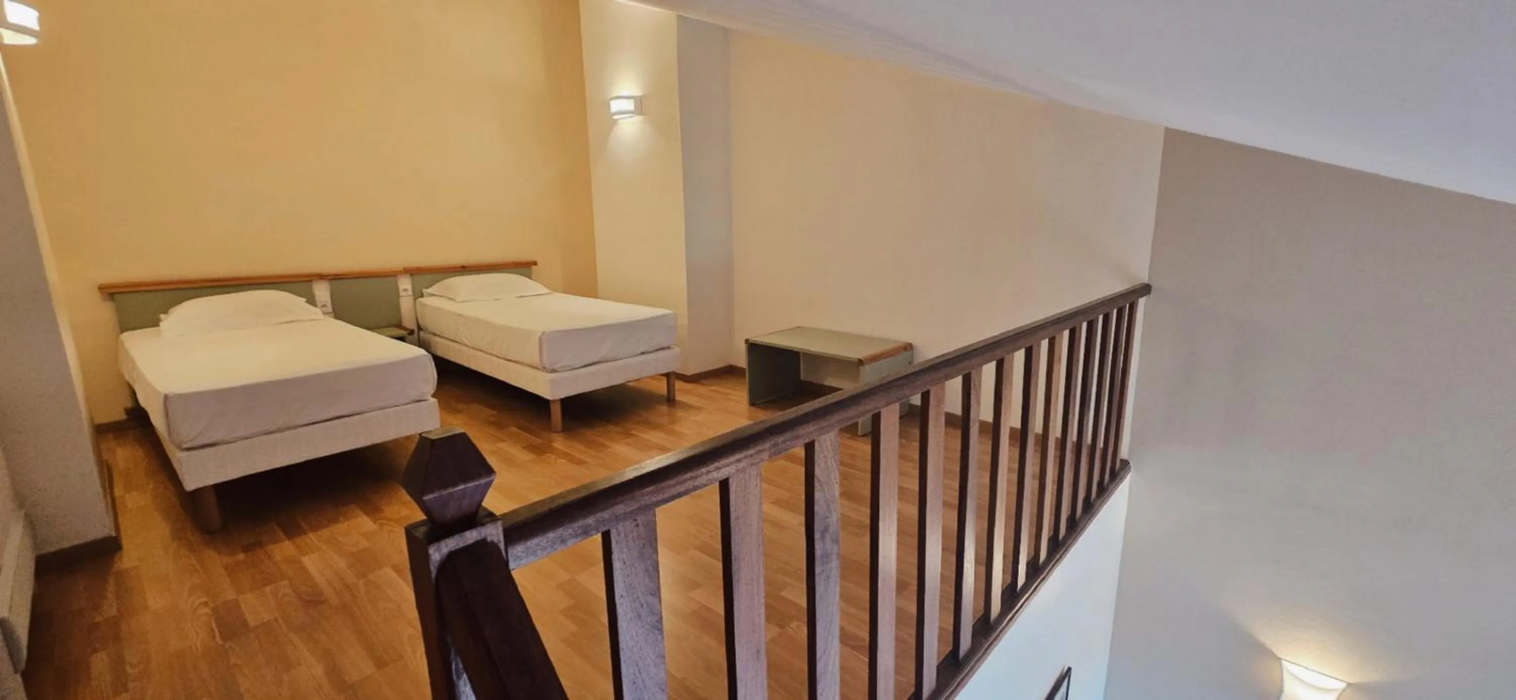 Bed in Hotel Poretta