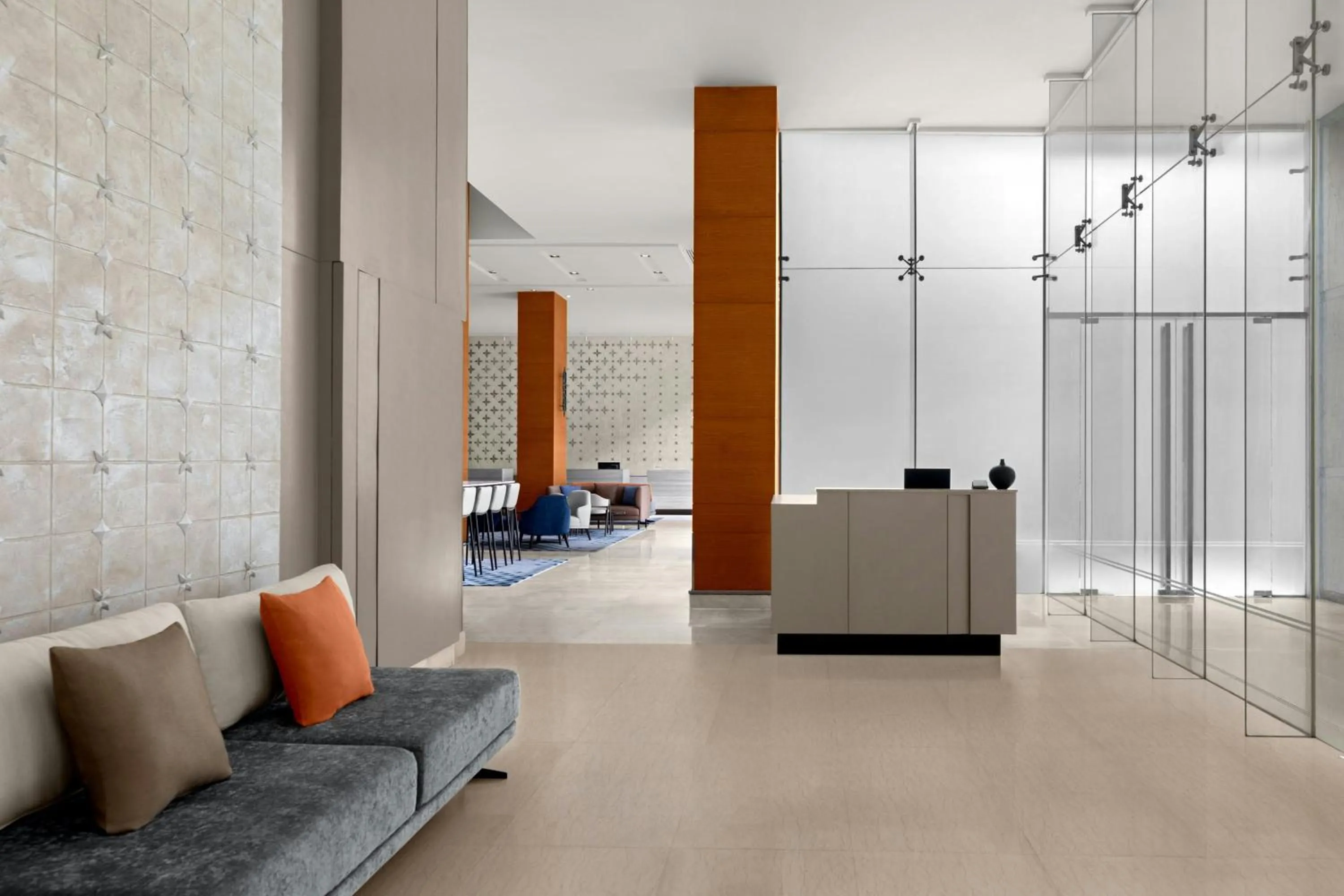 Lobby or reception in Courtyard by Marriott Bangkok