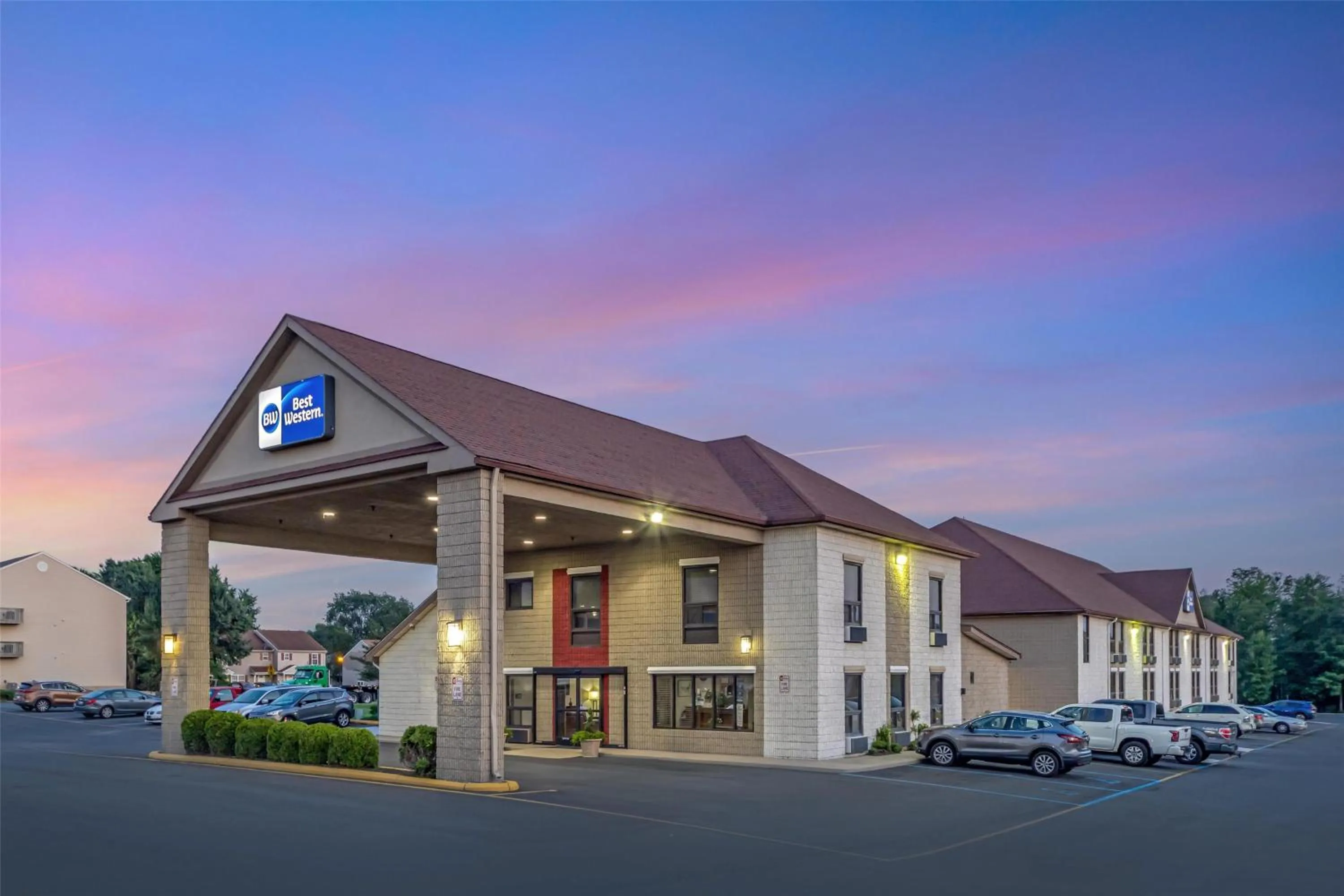 Property building in Best Western Galaxy Inn