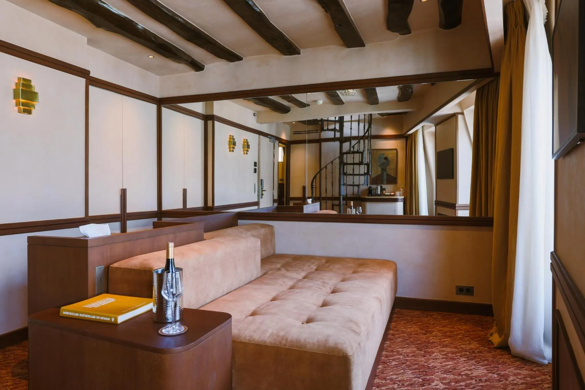 Living room in Boutique Hôtel Konfidentiel