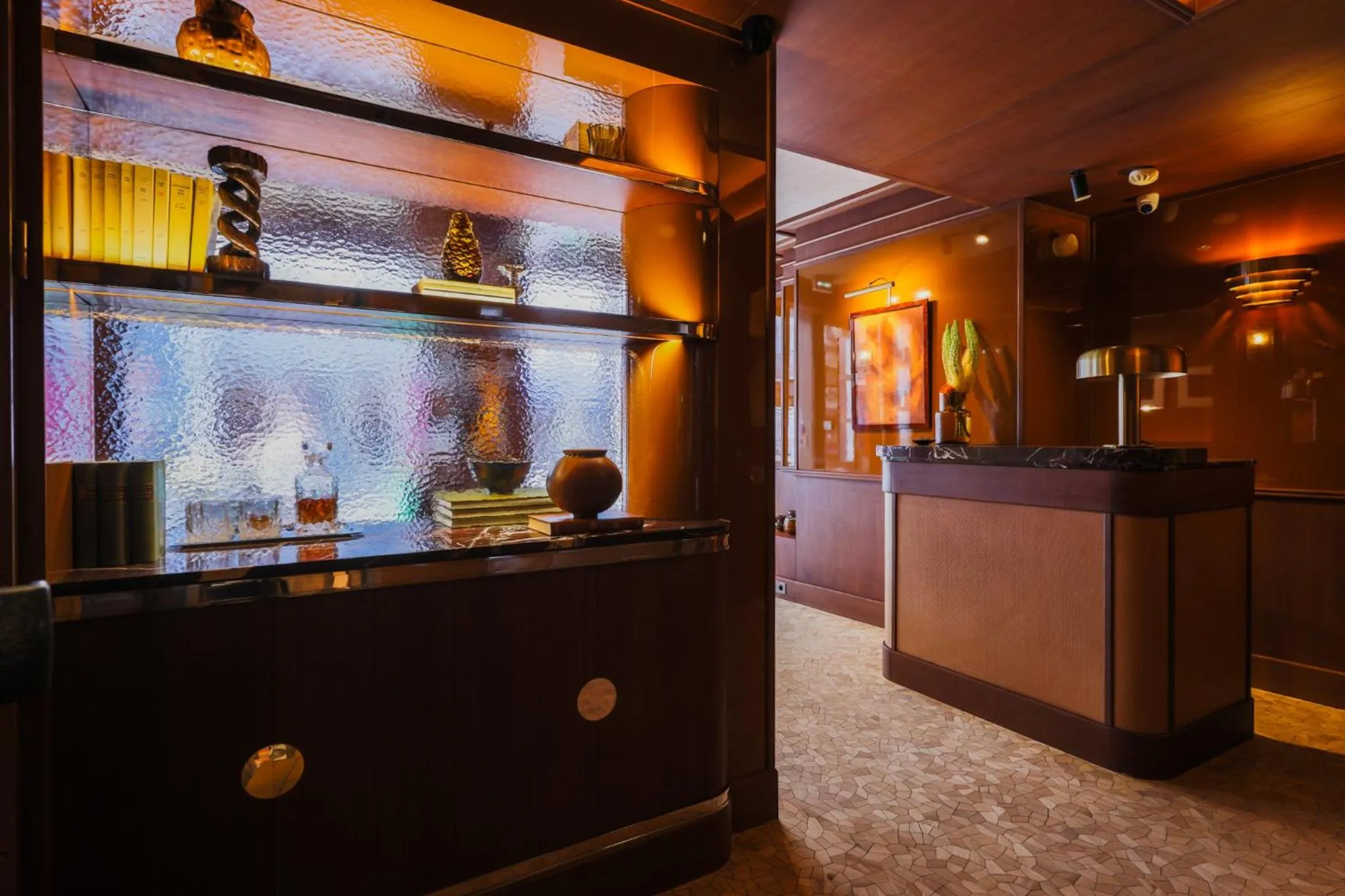 Lobby or reception in Boutique Hôtel Konfidentiel