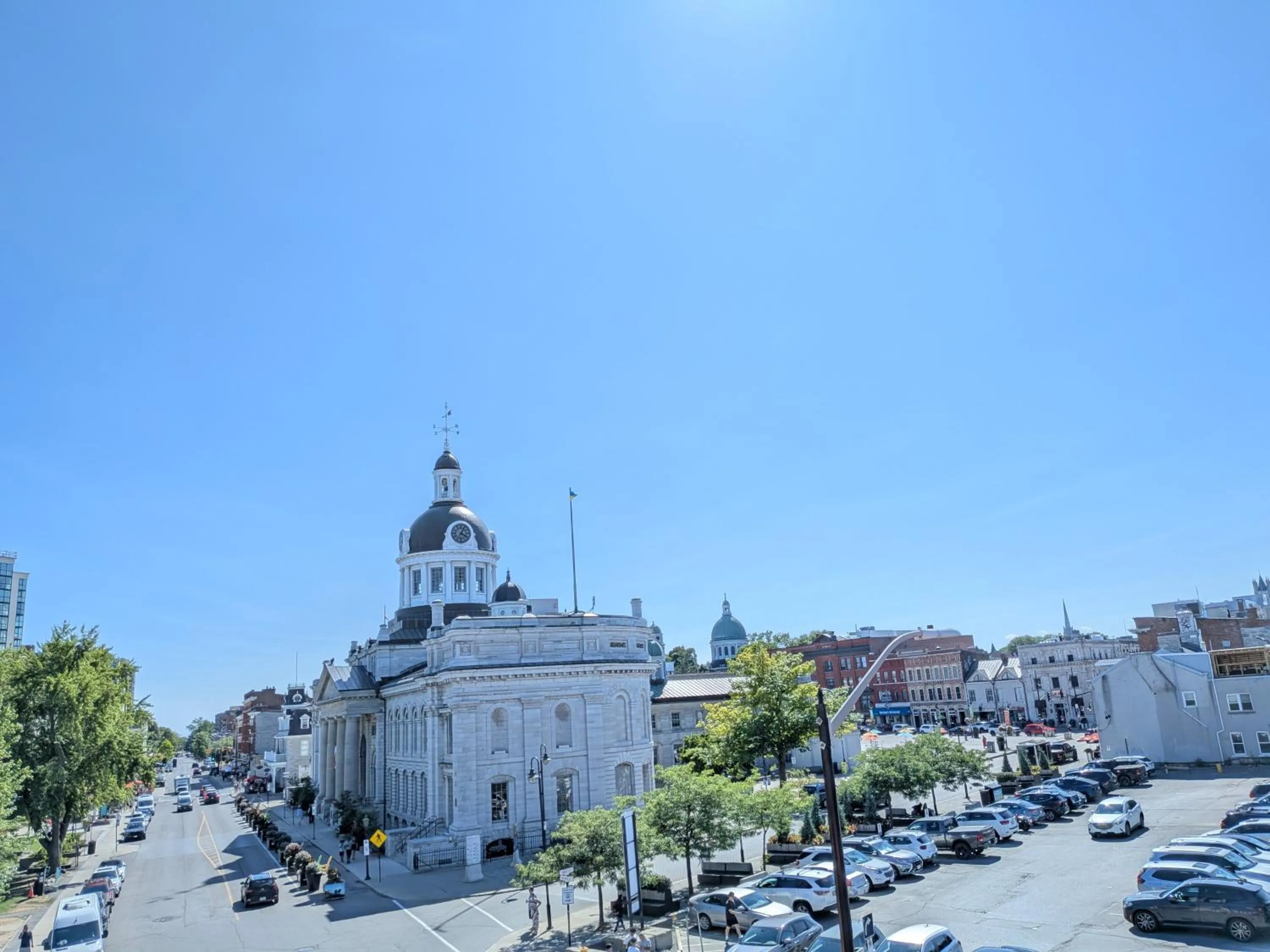 City view in Confederation Place Hotel