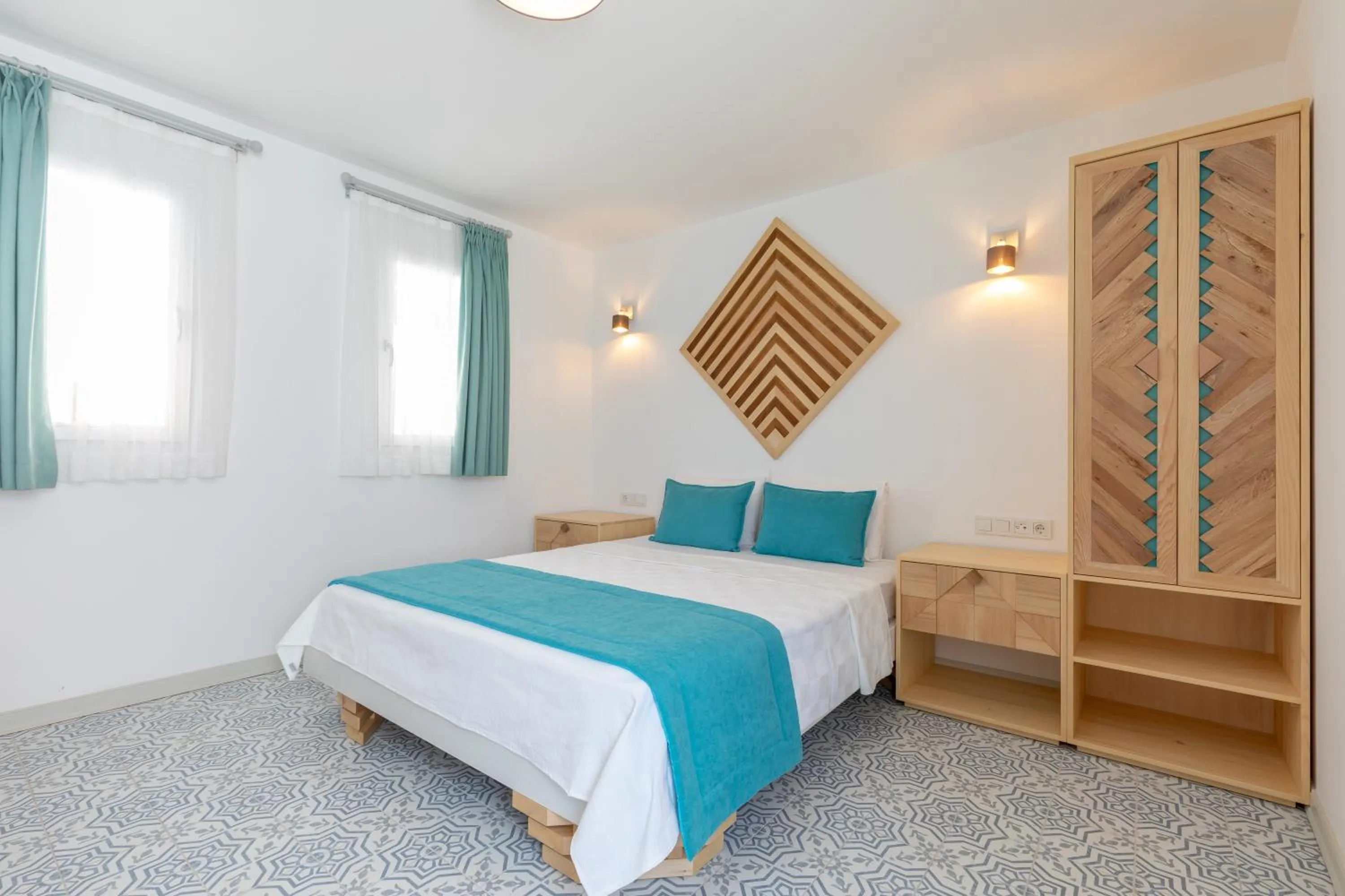 Bed in Monza House Otel