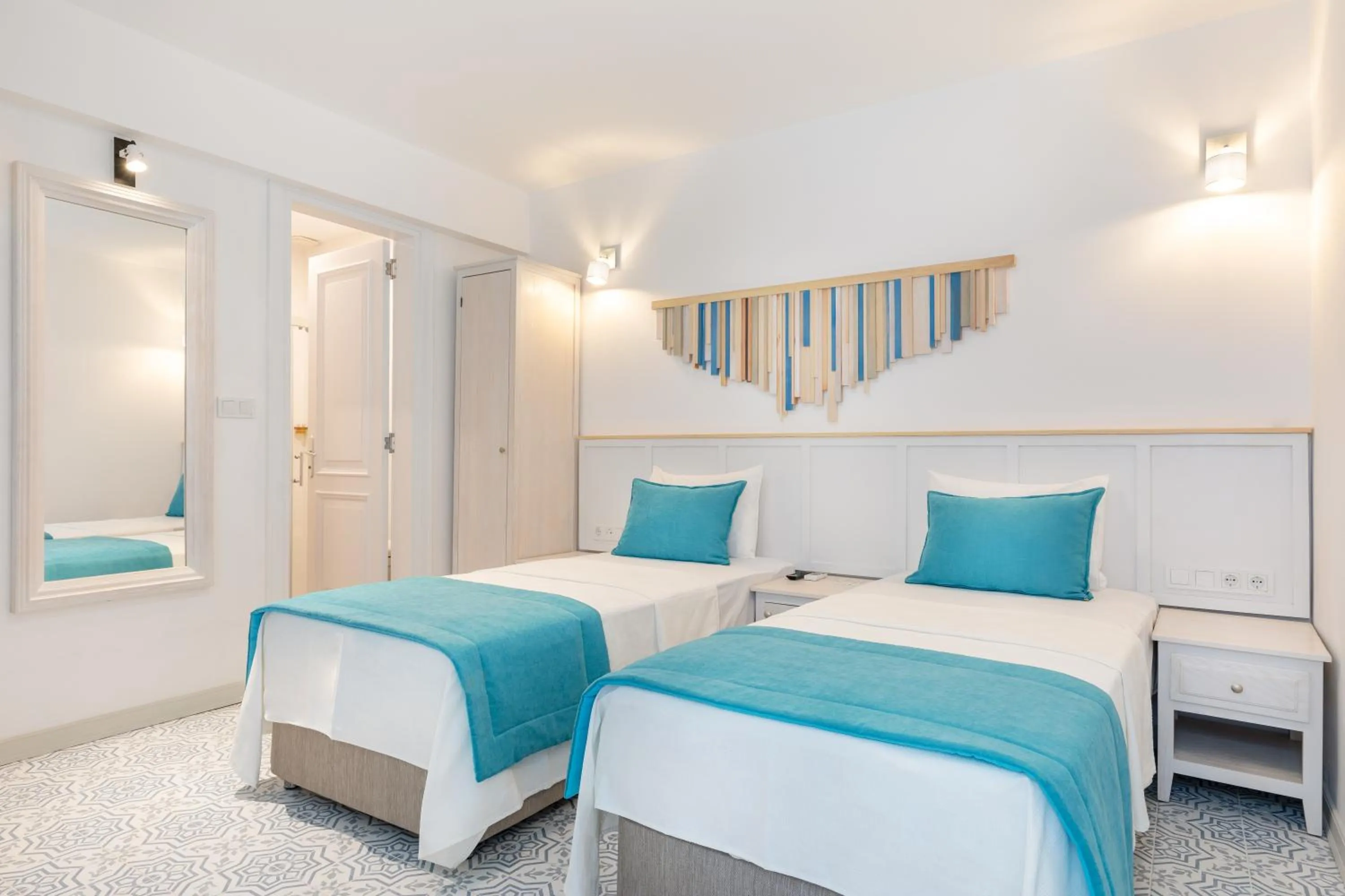 Bed in Monza House Otel